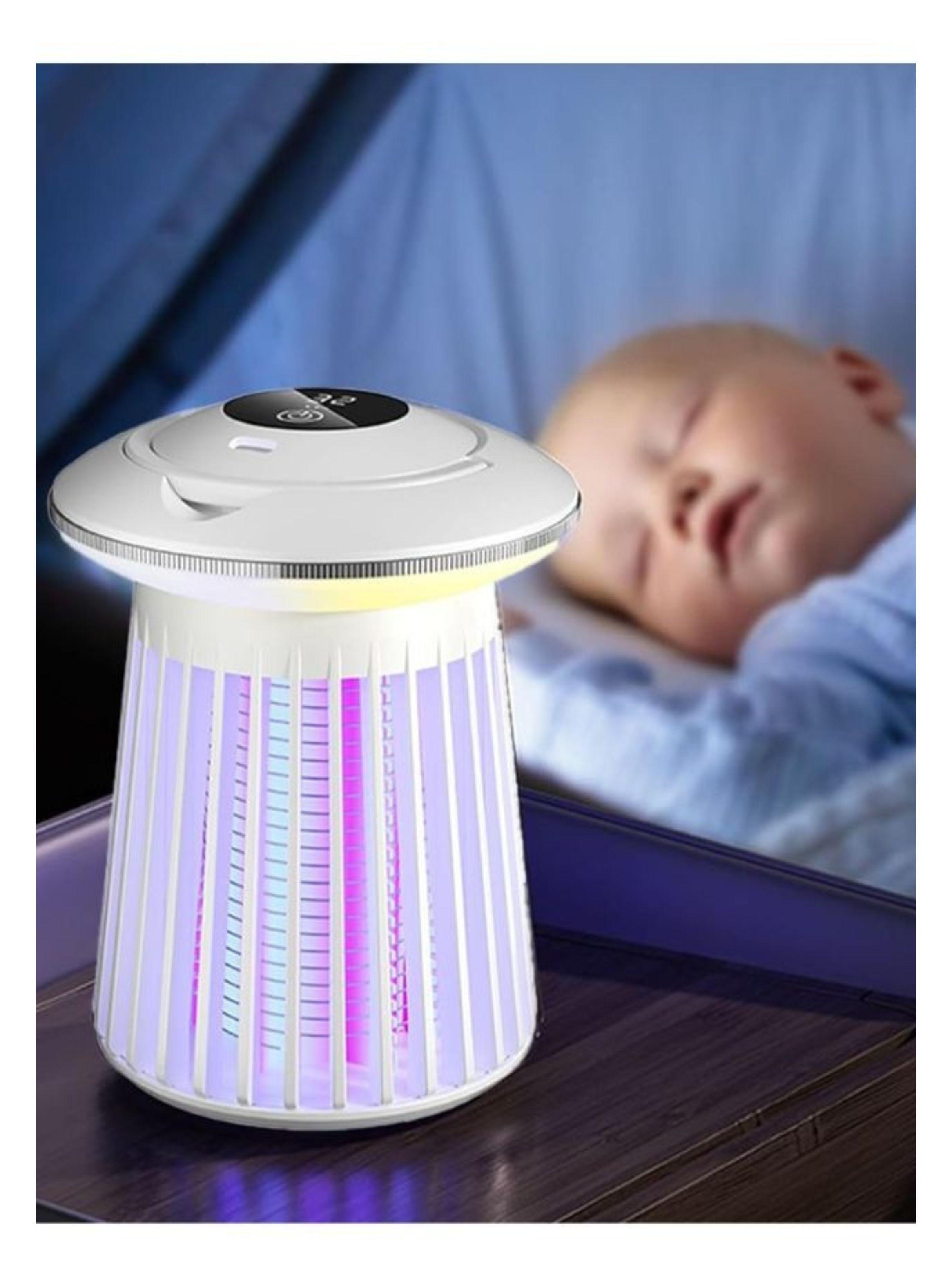  Lámpara Mata Mosquitos Eléctrica Repelente Insectos Usb -3