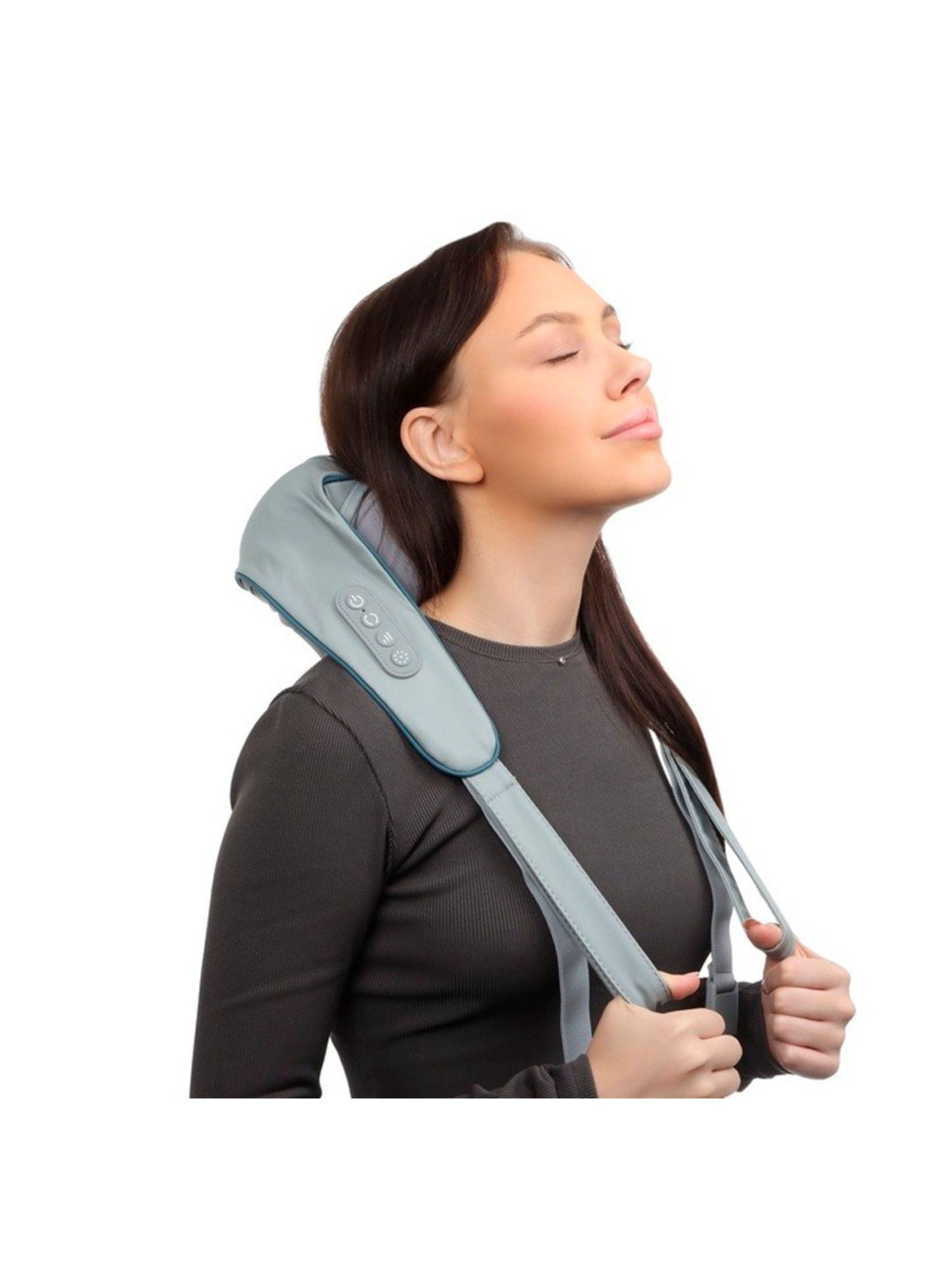 Masajeador De Cuello Espalda Hombros Eléctrico Cervical-2