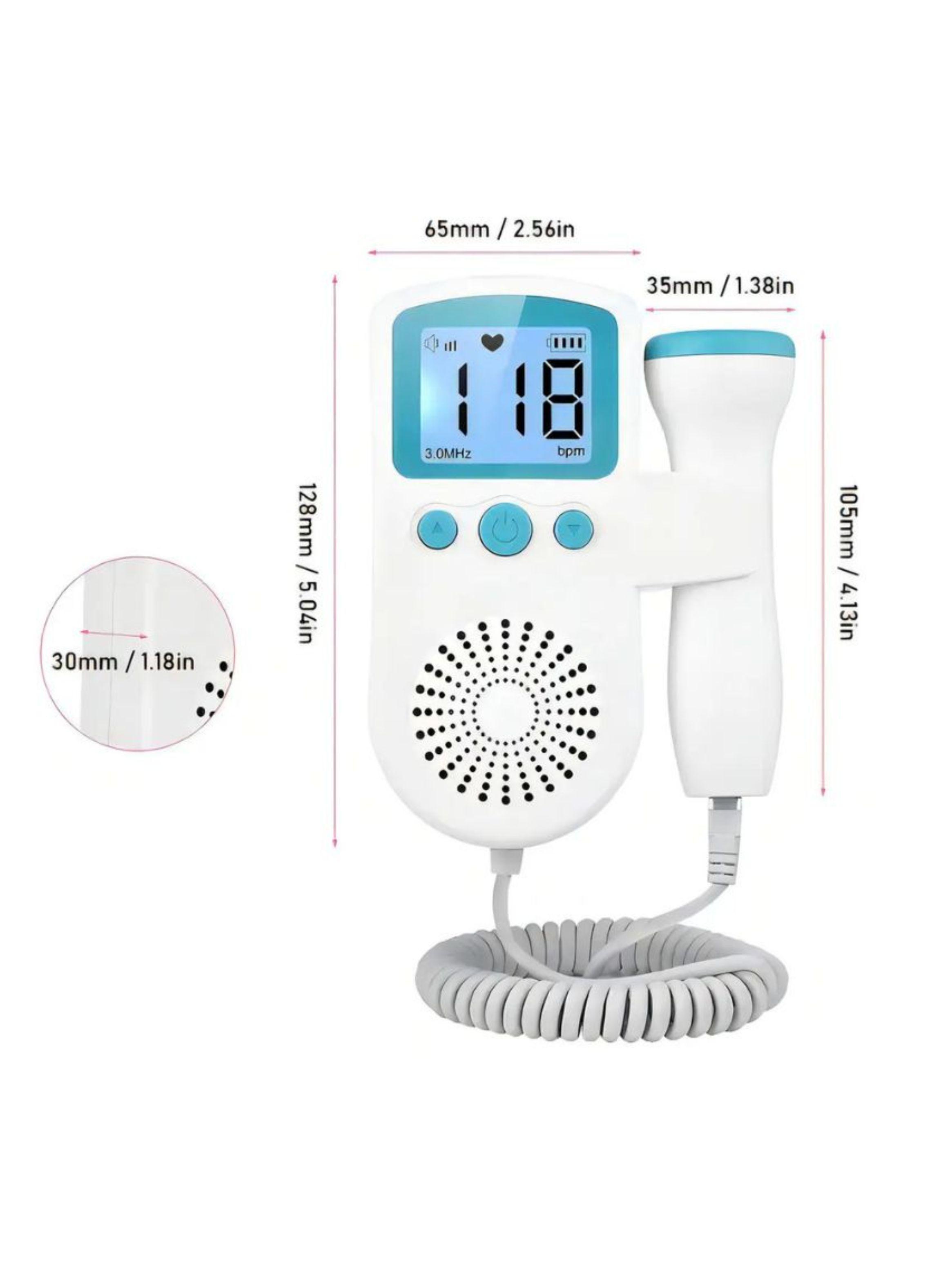 Doppler Fetal Monitor Latidos Corazón Bebé -3
