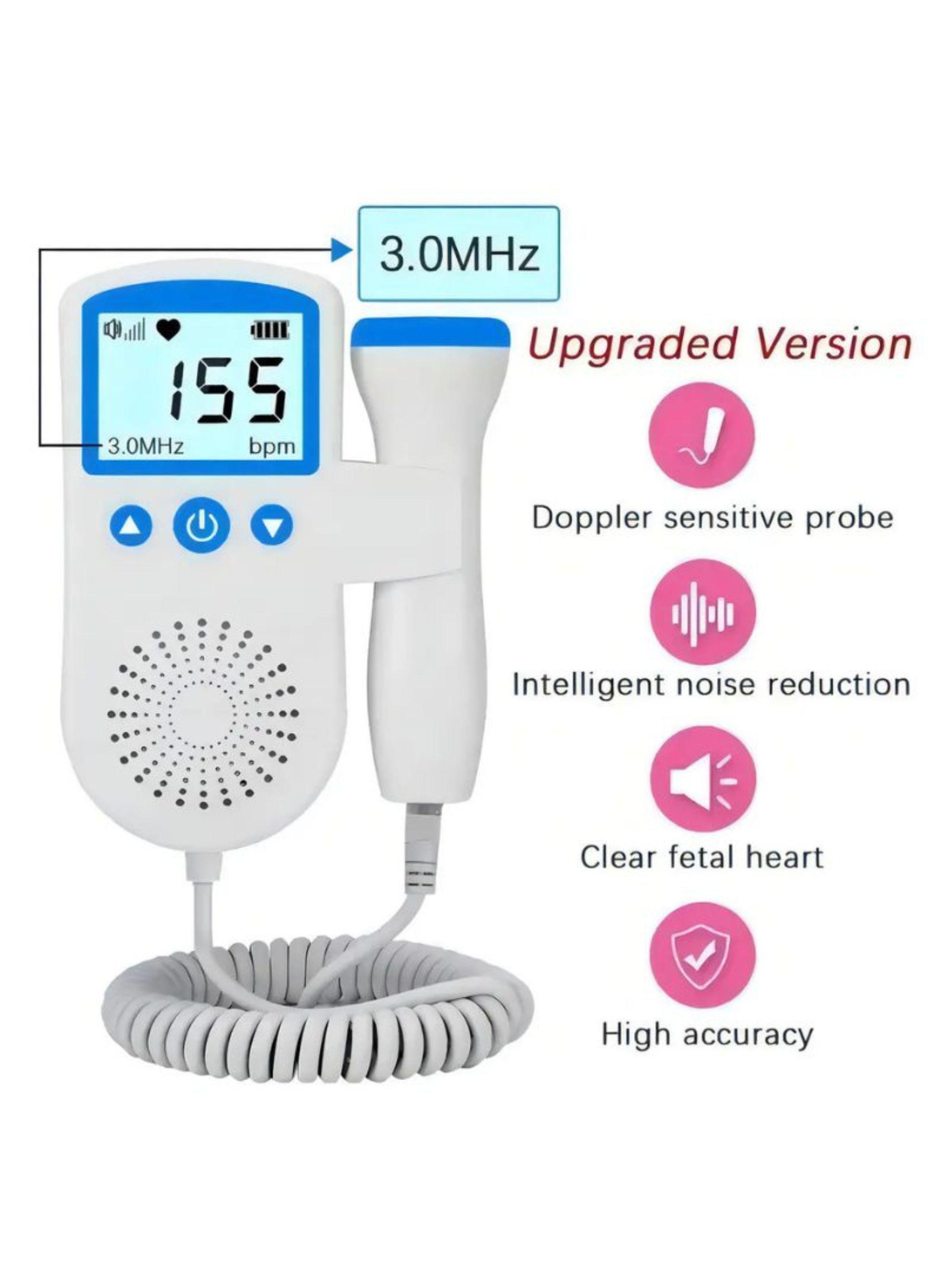 Doppler Fetal Monitor Latidos Corazón Bebé -4
