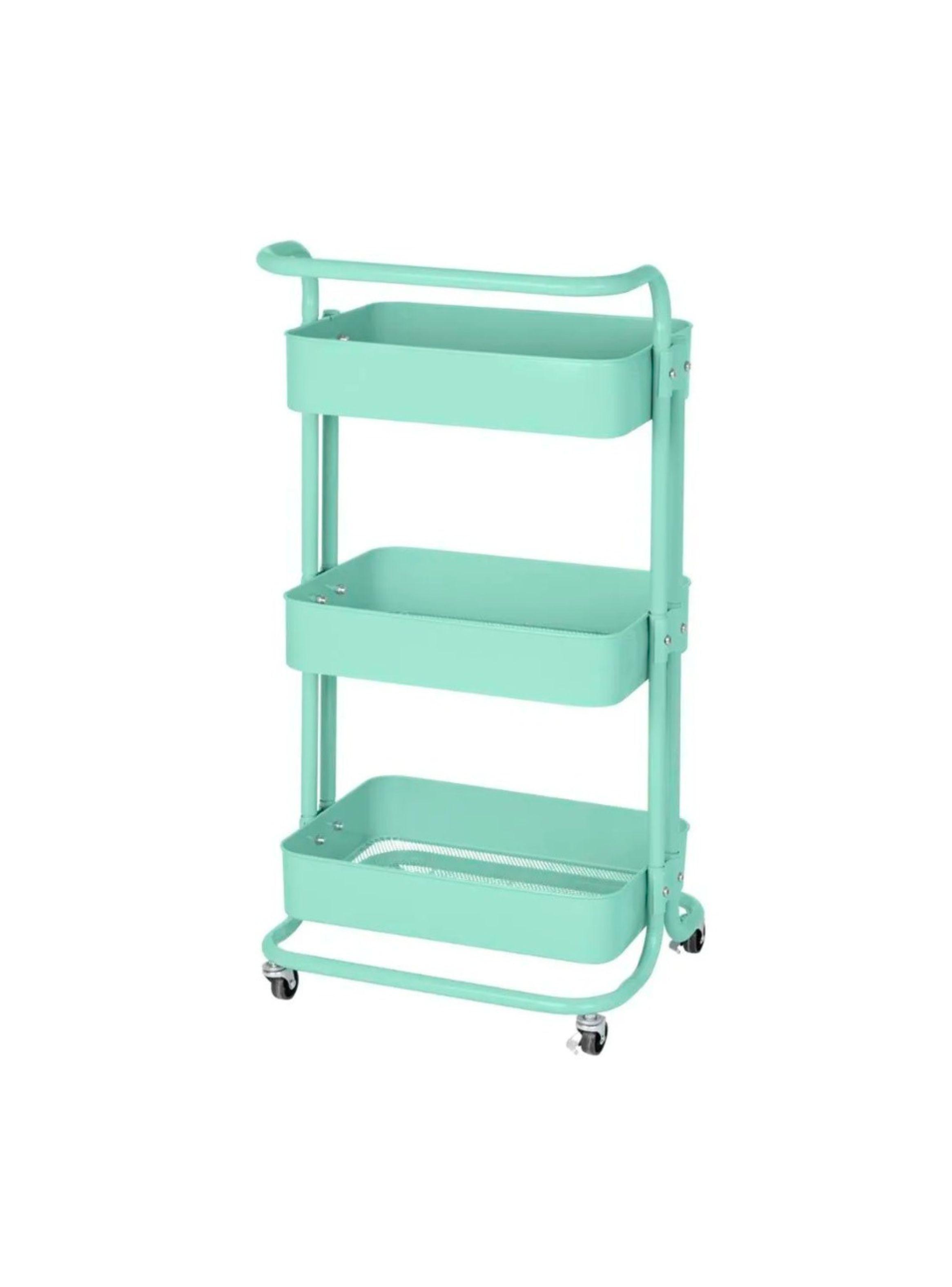 Carro Cocina Y Baño De 3 Canasta Con Ruedas -3