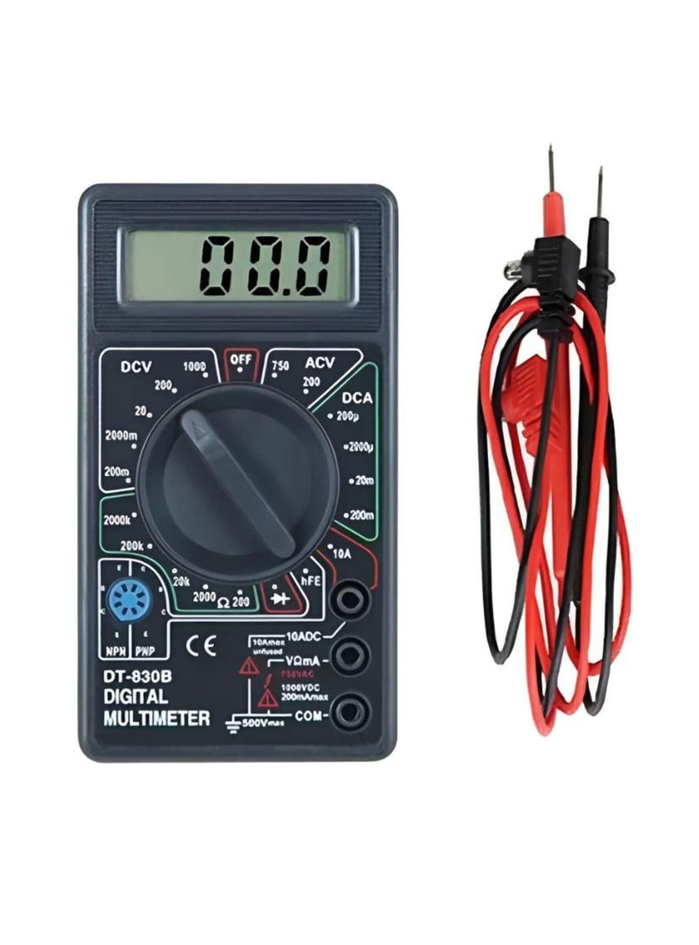  Tester Multimetro Digital Dt830b Medidor De Voltaje-4