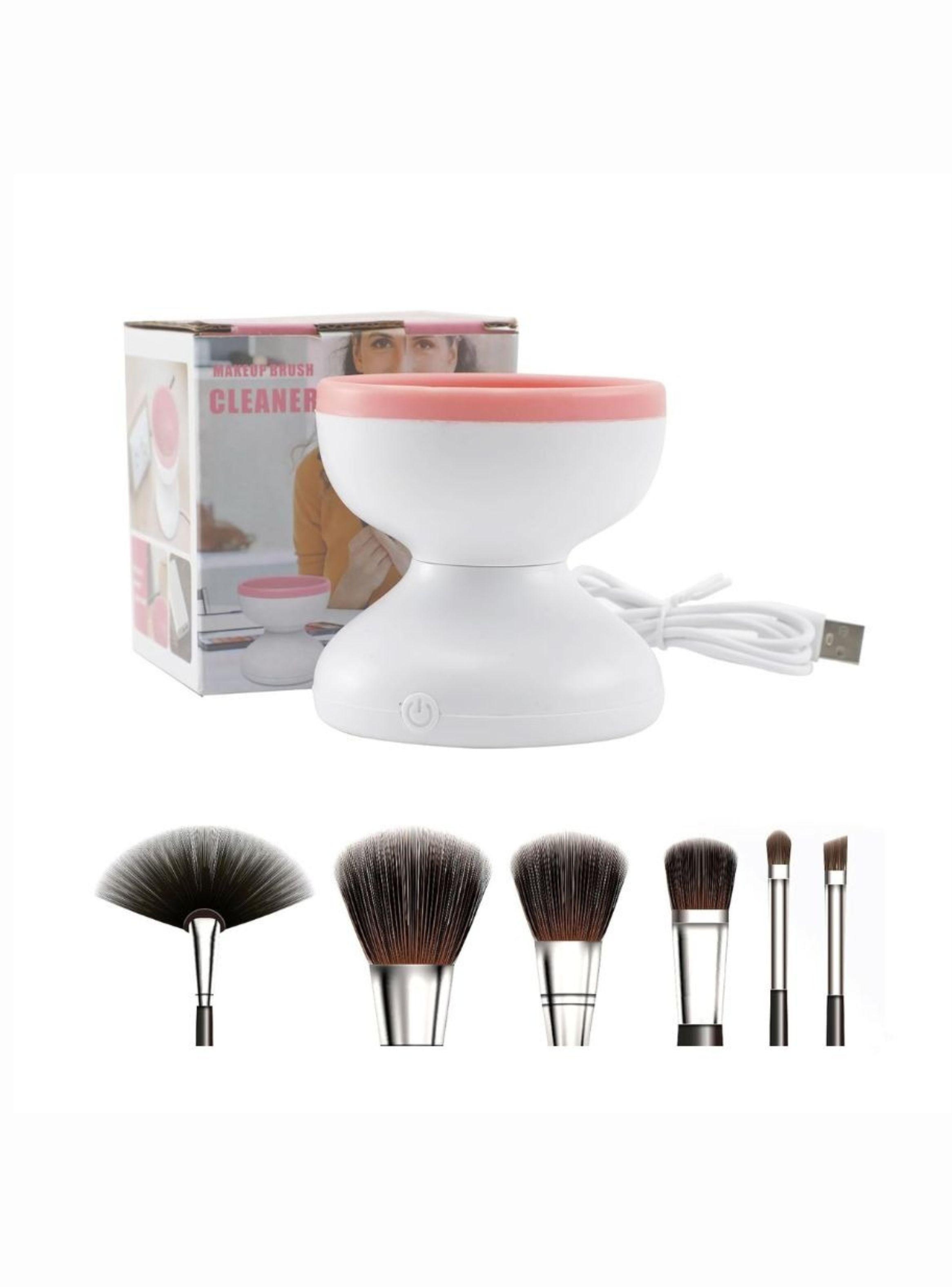 Limpiador De Brochas De Maquillaje Eléctrico Portátil-2