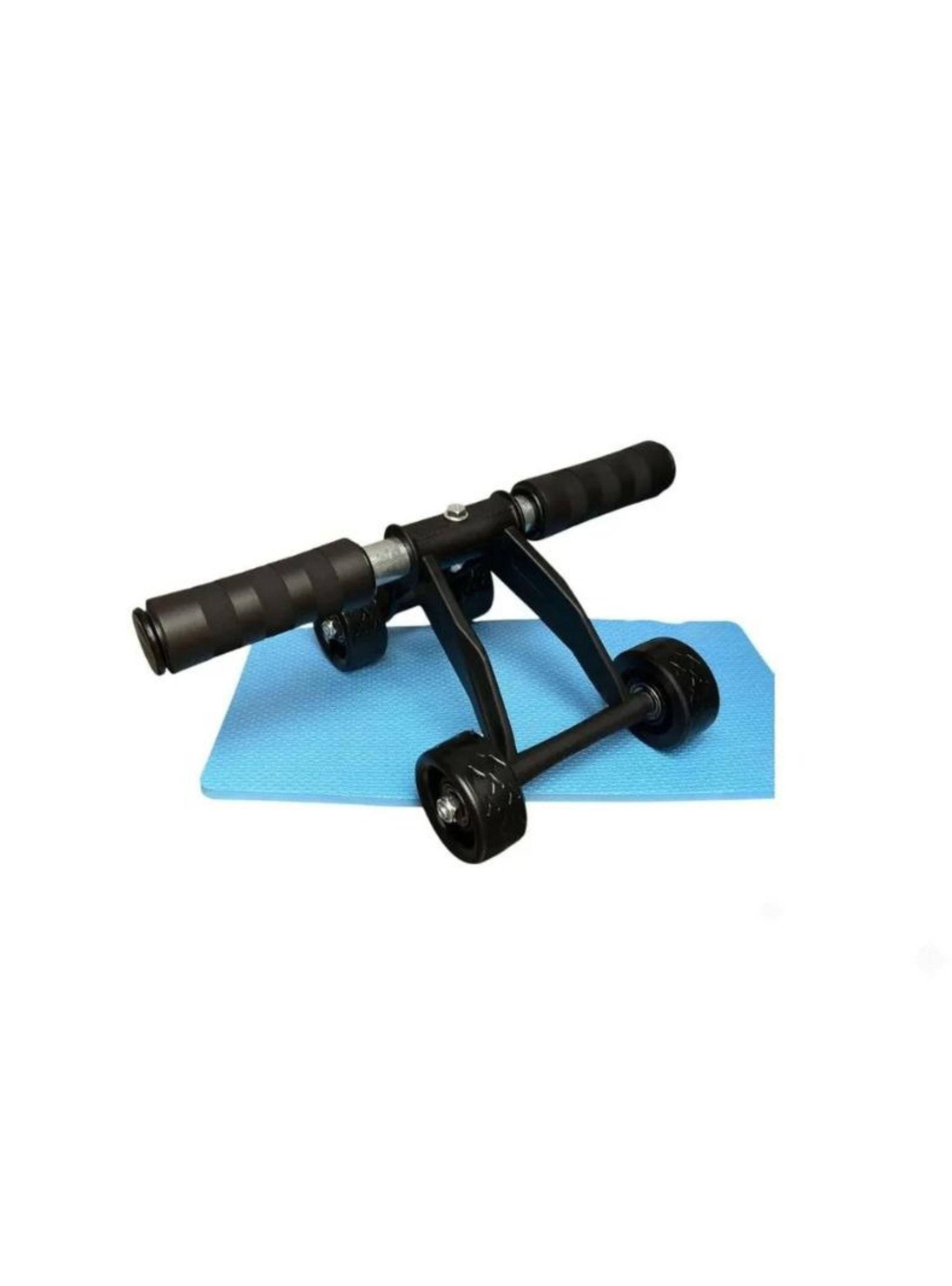 Rueda Abdominal Carro De 4 Ruedas Con Apoyo-5