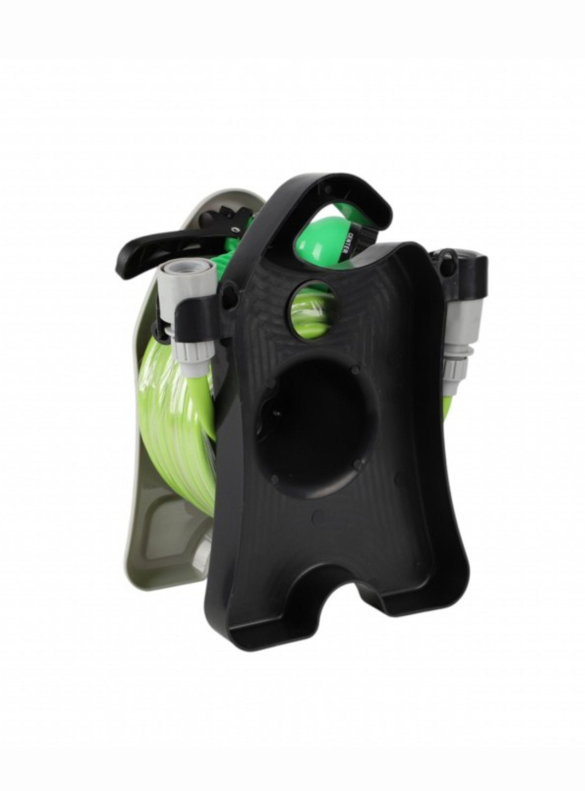 Carrete De Manguera Para Jardín Roll Garden 10m Con Pistola-1