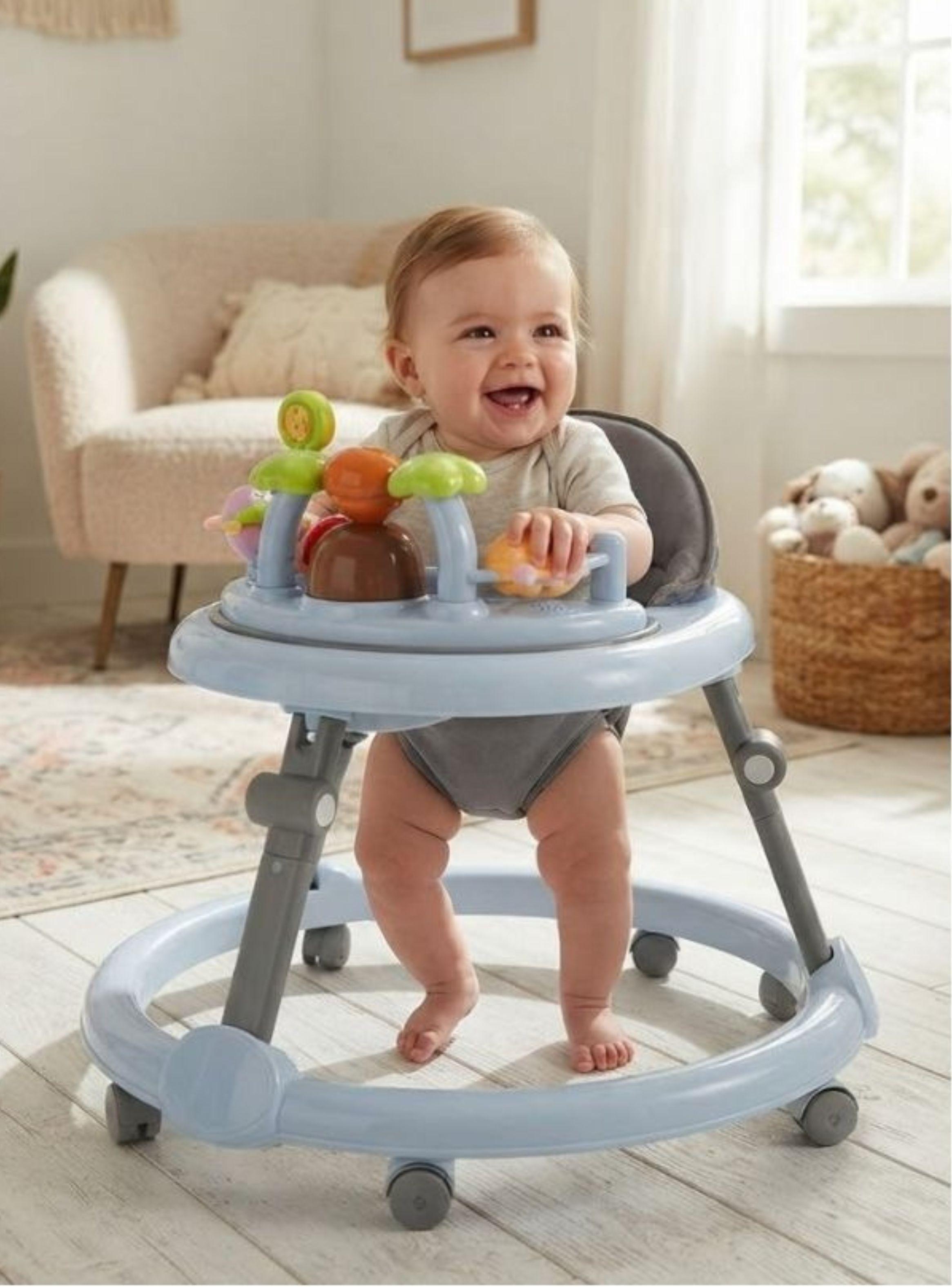 Andador Para Bebé Plegable Musical Juegos Interactivos-2