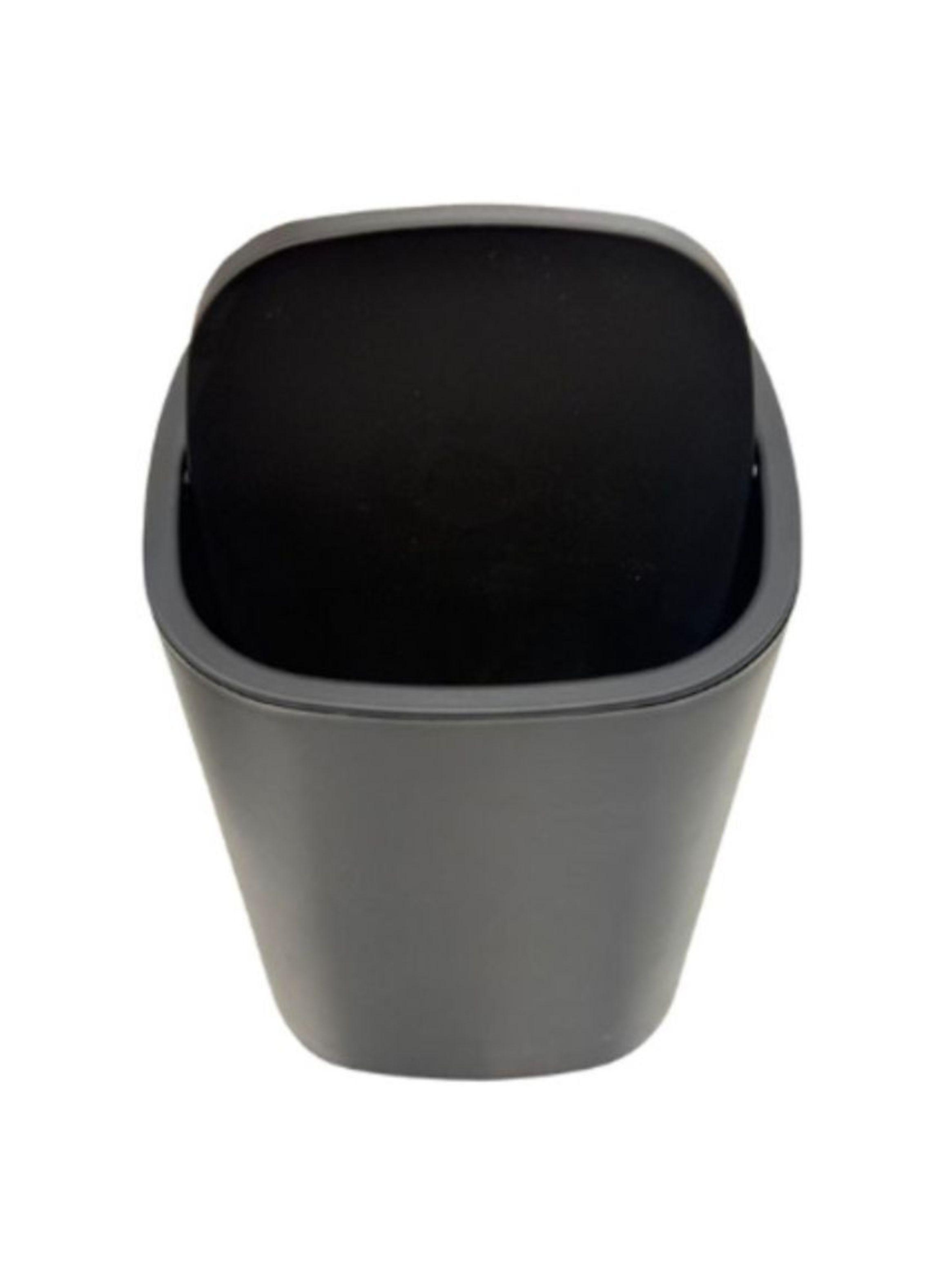 Cesto de Basura Negro 28x21.5 cm-1