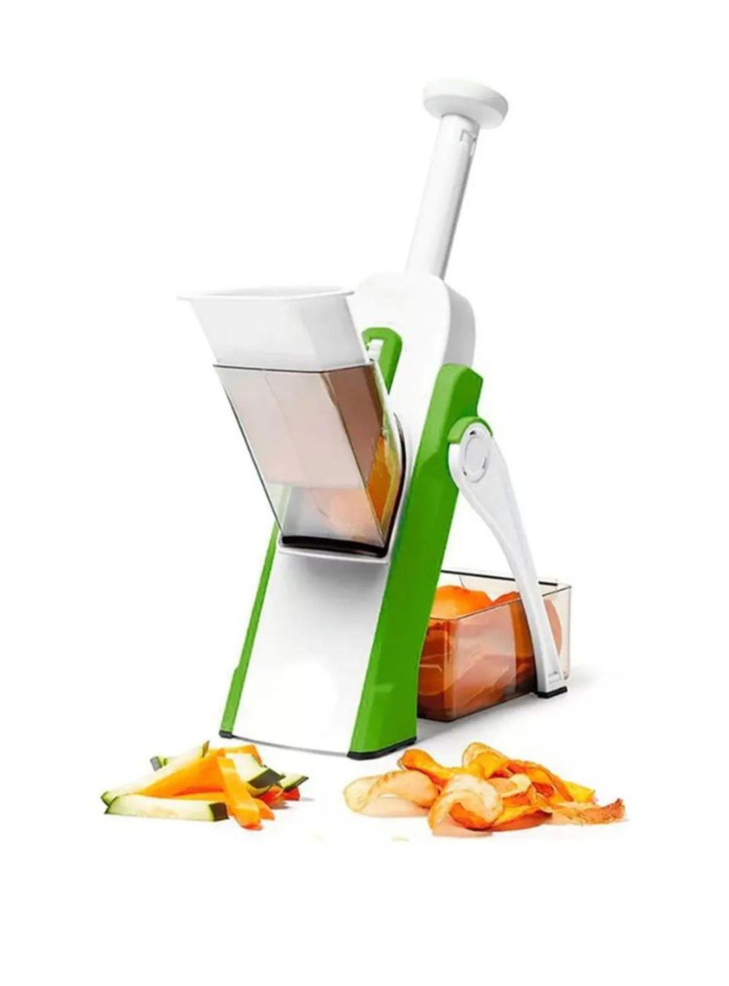 Picador Cortador De Verduras Mandolina Ajustable Multifuncional-0