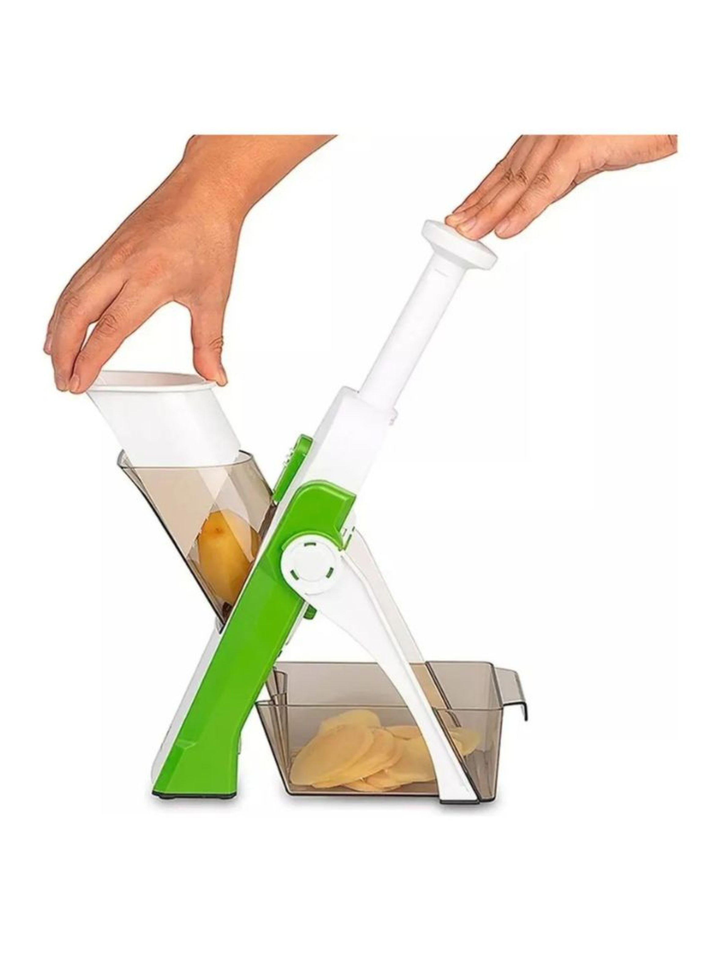 Picador Cortador De Verduras Mandolina Ajustable Multifuncional-2