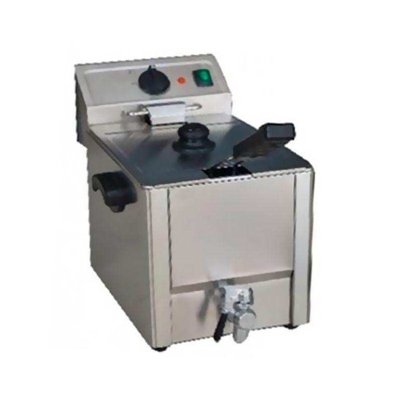 Freidora Eléctrica Ecobeck Kfe-8 Hq Línea Top, Con Despiche-0