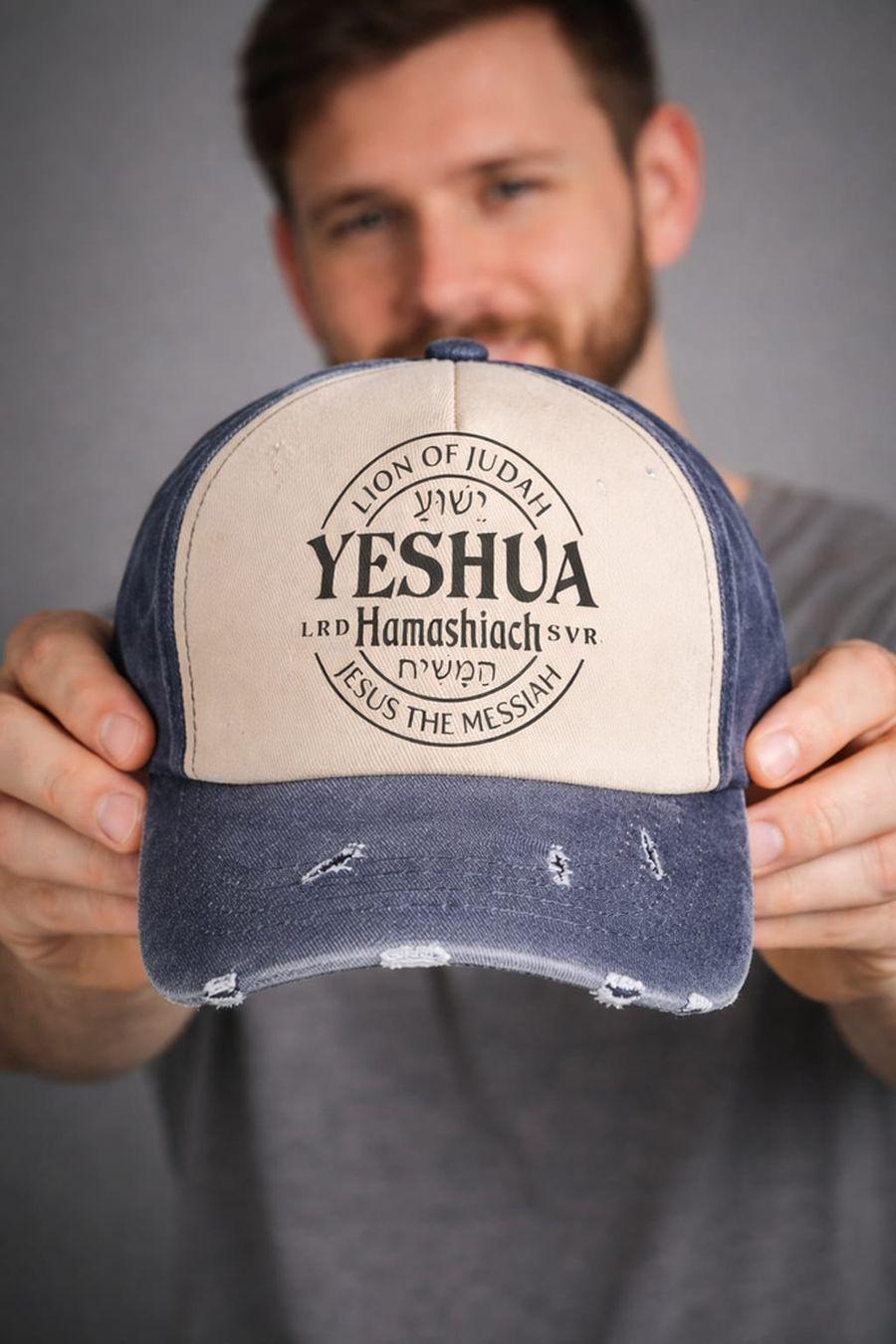 Yeshua Lion of Judah – Gorra de Identidad-4