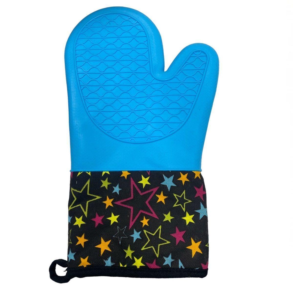 Guantes De Silicona Horno Toma Olla Guante cocina-0