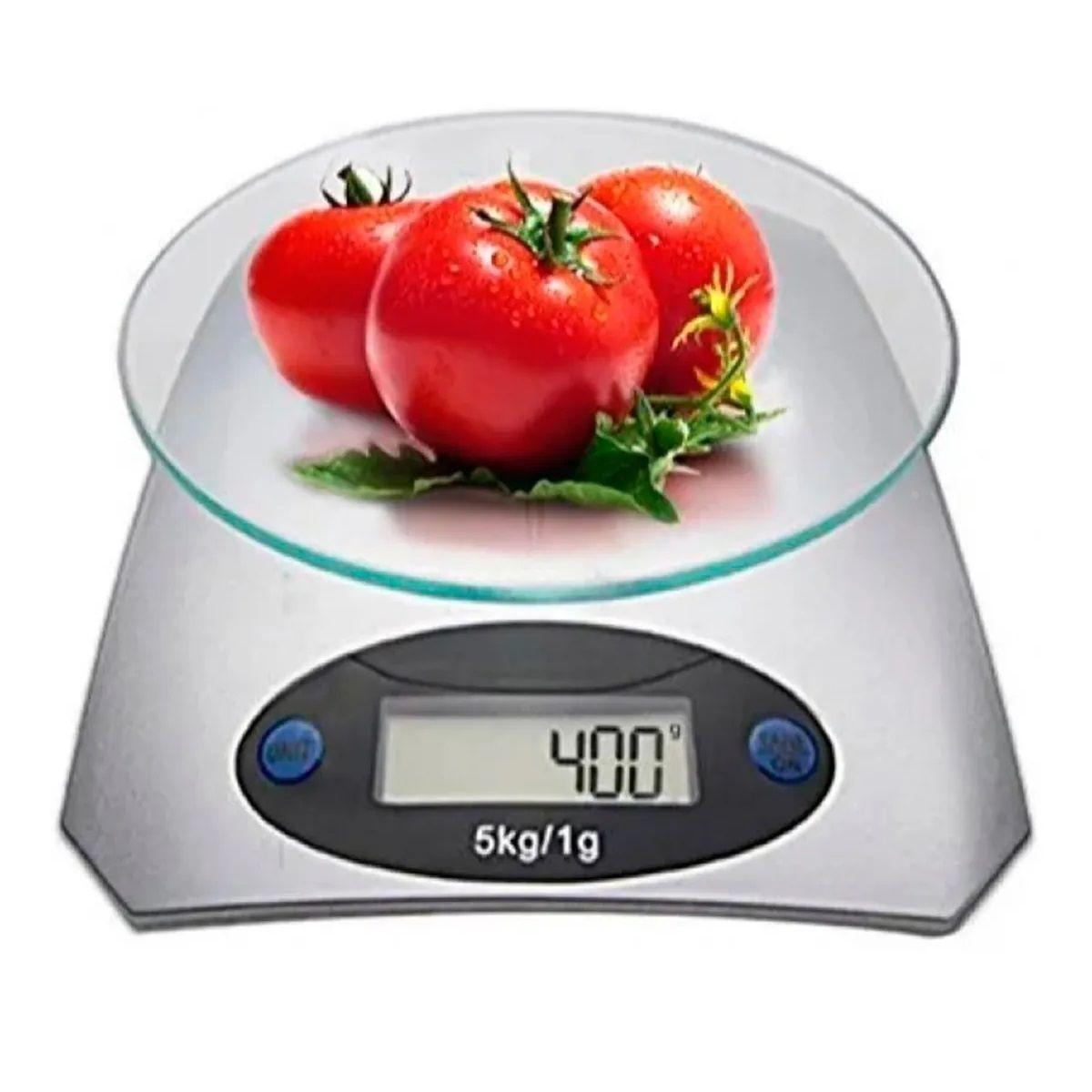 Pesa De Alimentos Pesa Para Cocina Pesa Cocina Digital 5 Kg-0