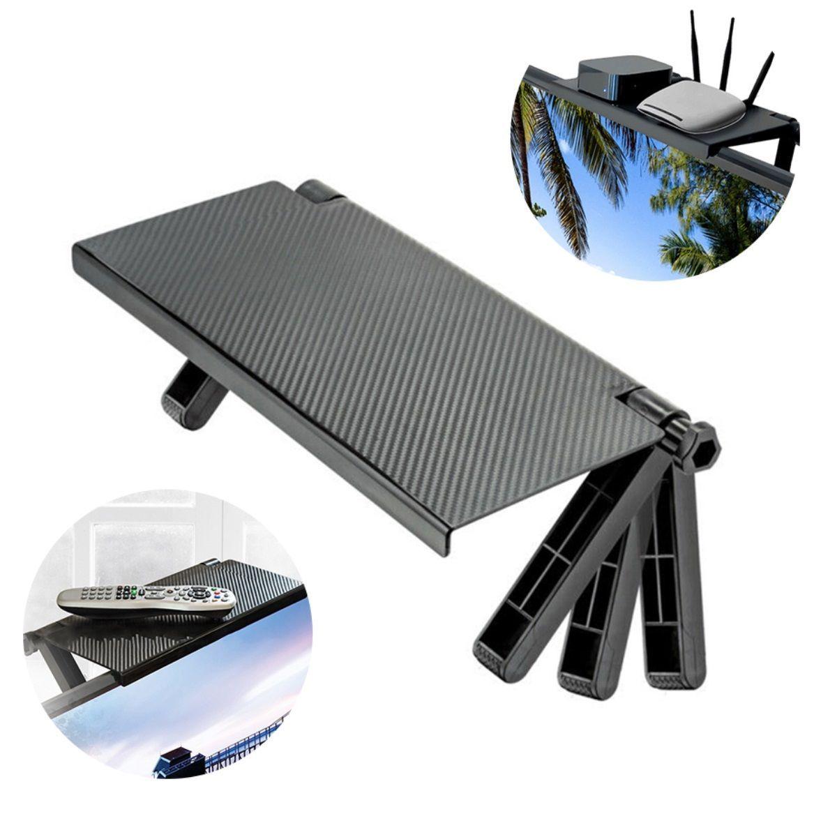 Soporte Para Control Remoto Repisa Plegable Tv Deco Router-0