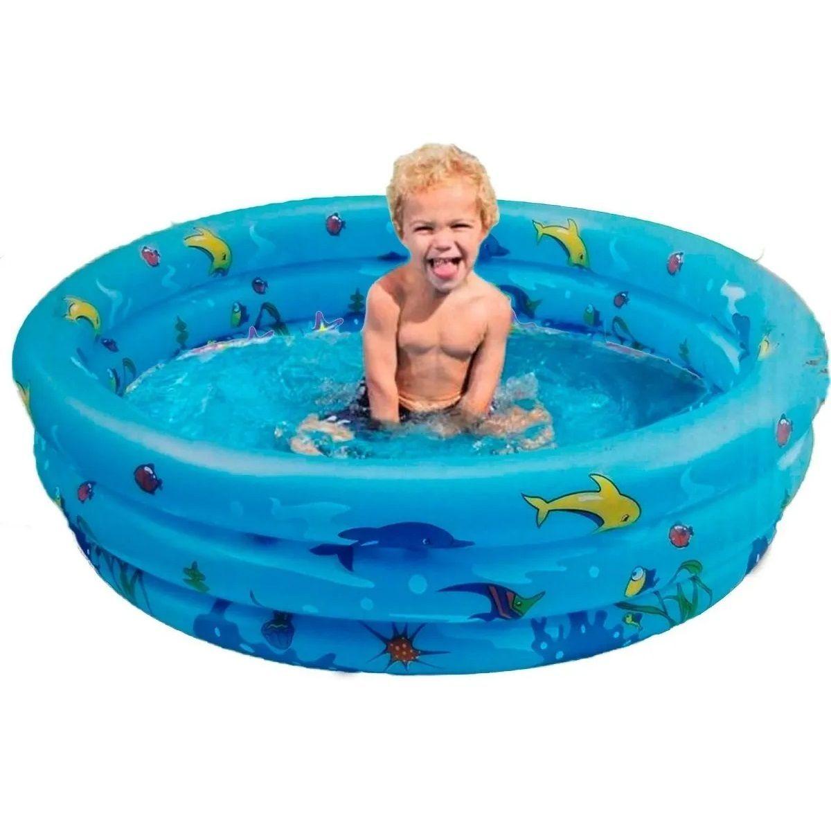 Piscina Inflable Niños Piscinas para Niños 140cm-0