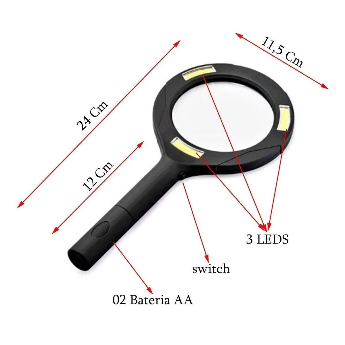 Lampara Lupa Lupa Con Luz Led Para Lectura Lampara-1