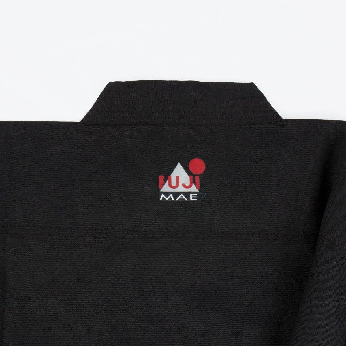 Kimono Gi Karate FUJIMAE Basic Negro (175cm a 185cm)-2