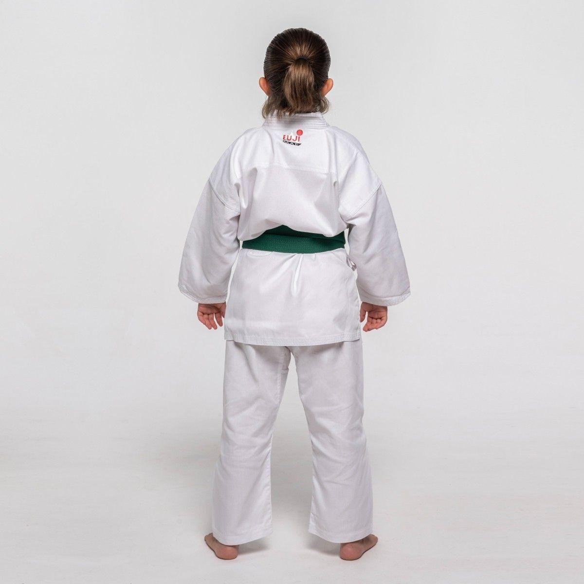 Kimono Gi Karate FUJIMAE Basic Blanco (135cm a 145cm)-2