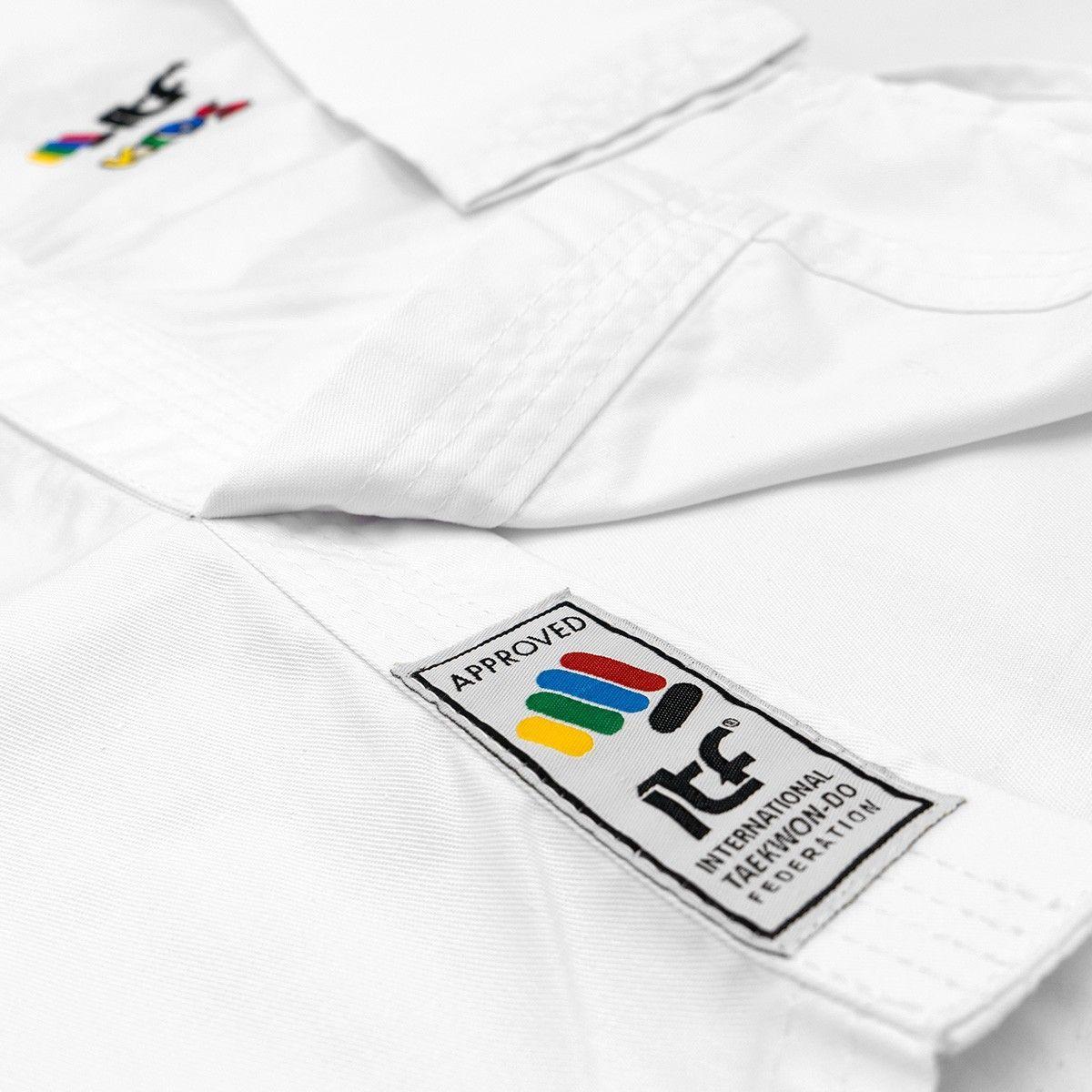 Dobok Itf Fujimae Kids ( 125cm a 135cm) c/ cinturón blanco-7