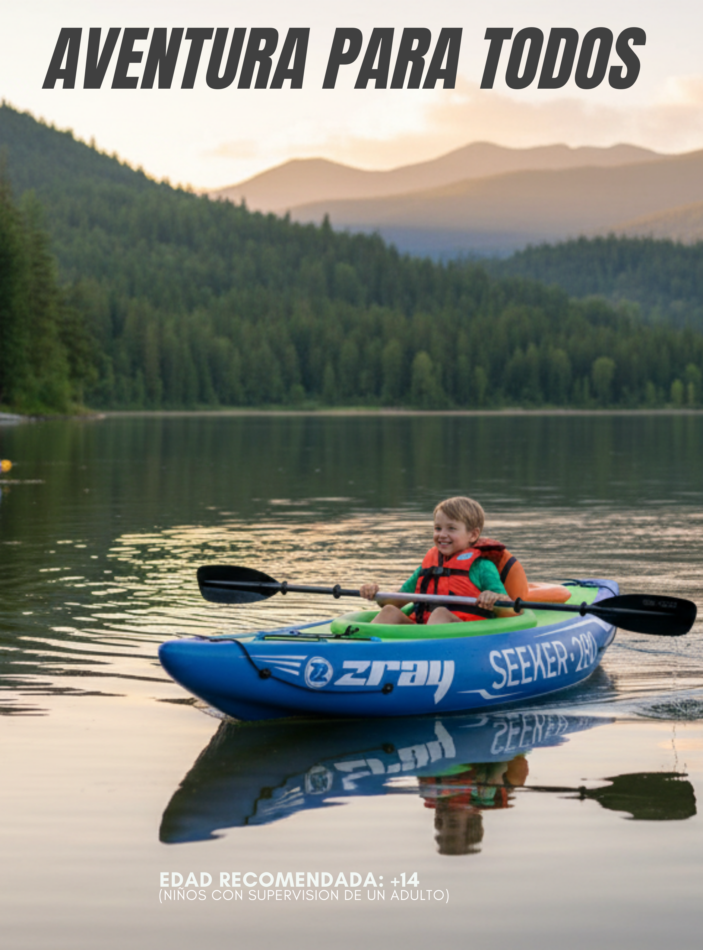 Kayak Inflable Individual  -4