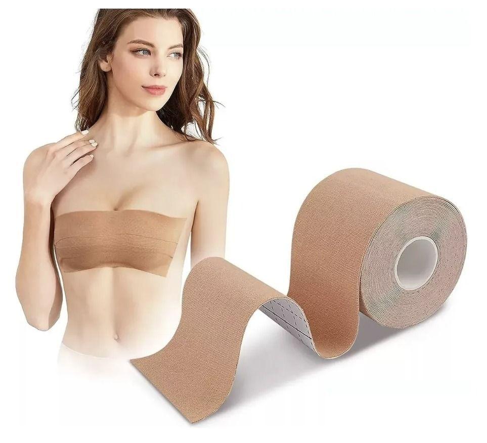 Sujetador Cinta Adhesiva Modeladora Levanta Busto Invisible-0