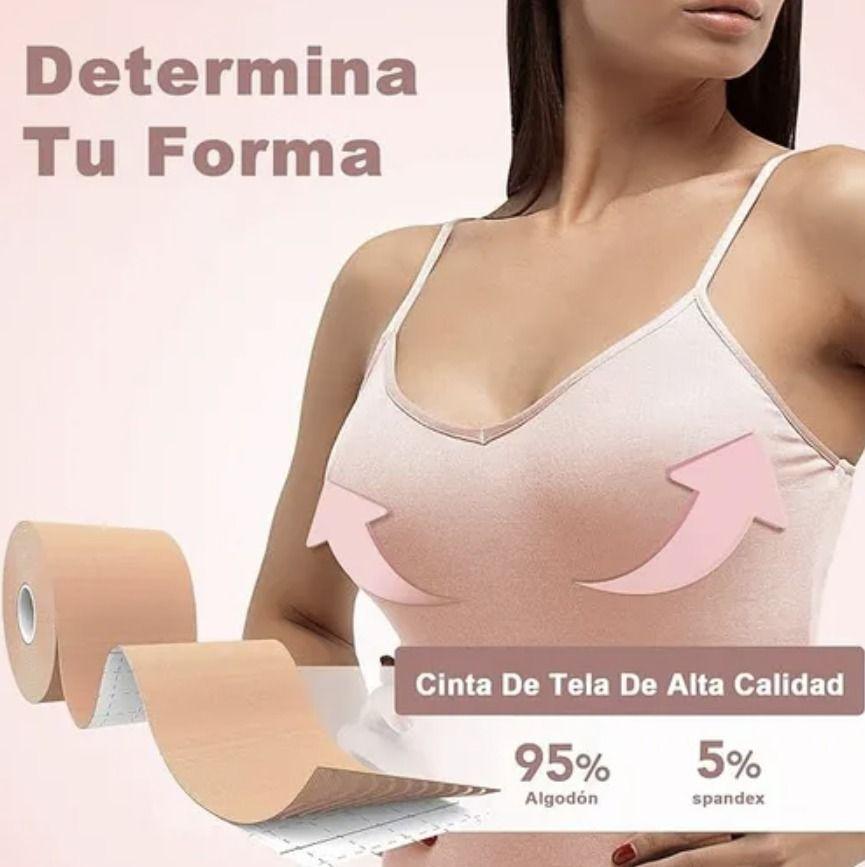 Sujetador Cinta Adhesiva Modeladora Levanta Busto Invisible-2