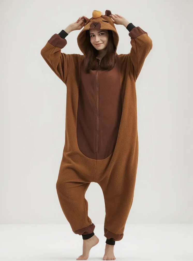 pijama enterito capibara kigurumi-0