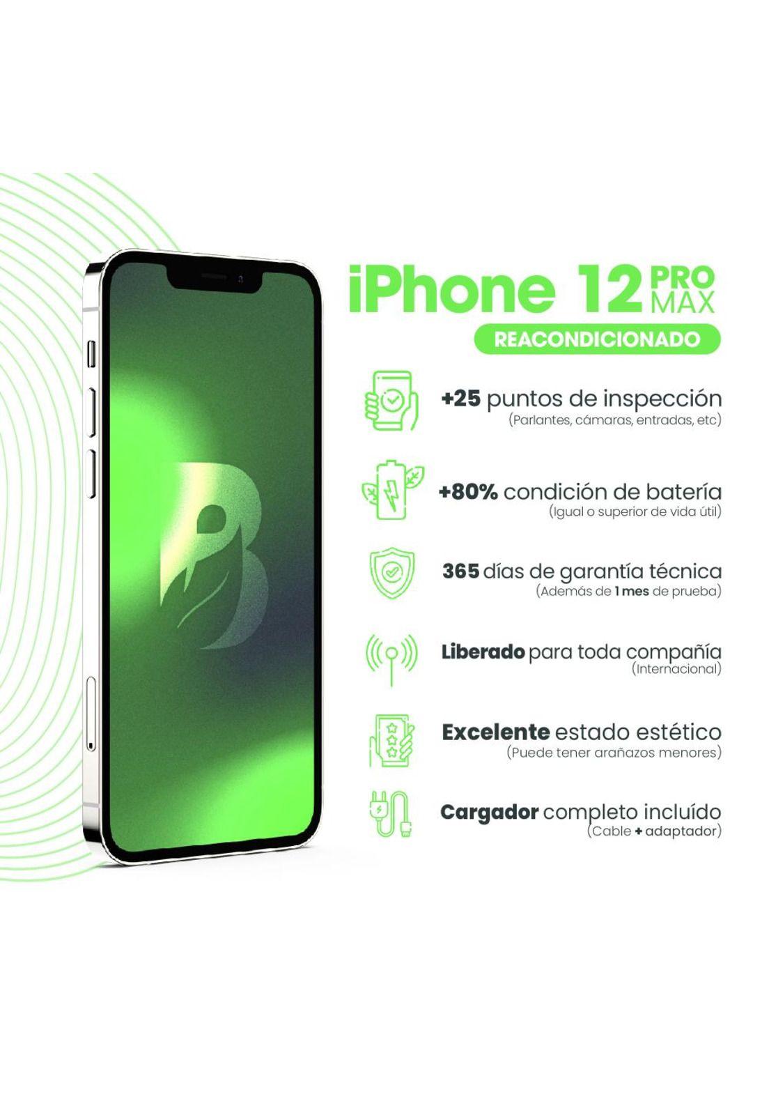 iPhone 12 Pro Max 128GB - Plata-5