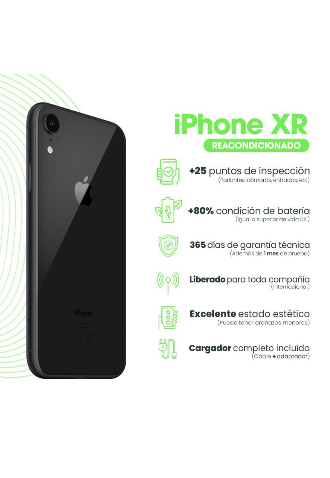 iPhone XR 64GB - Negro-3