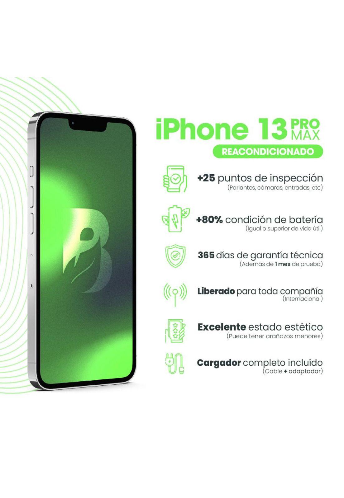 iPhone 13 Pro Max 128GB - Plata-5