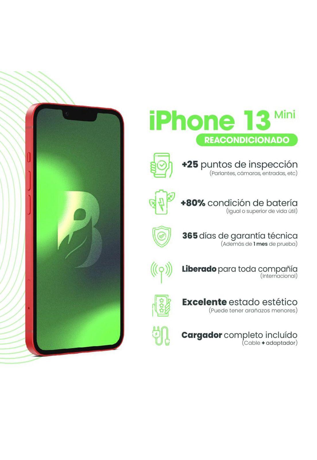 iPhone 13 Mini 128GB - Rojo-5