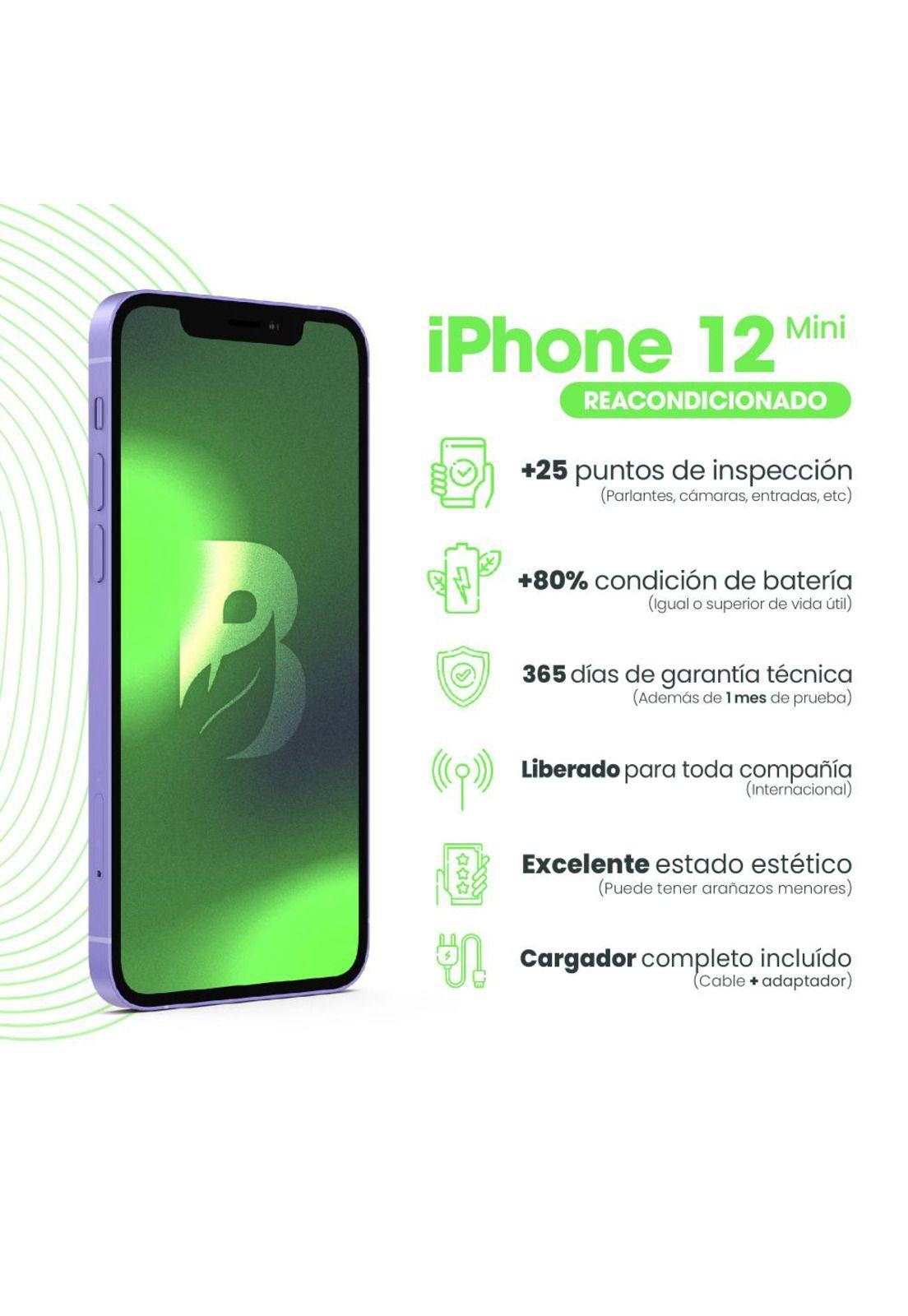iPhone 12 Mini 64GB - Morado-5