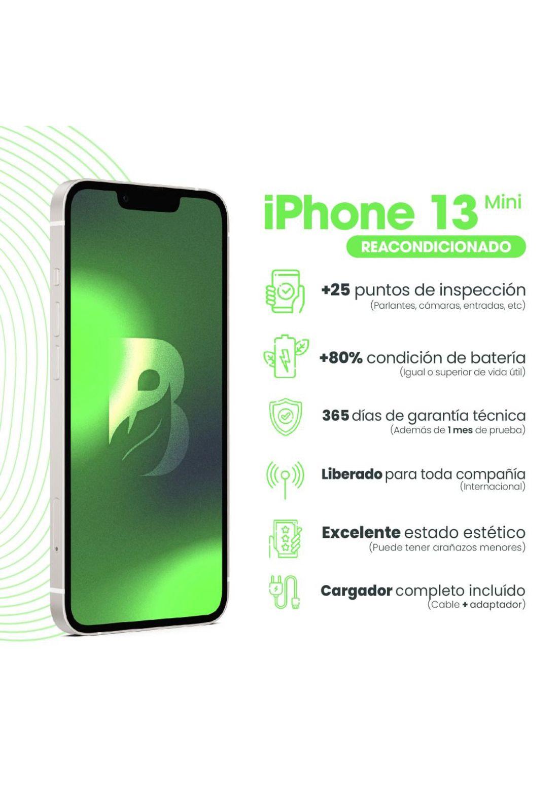 iPhone 13 Mini 128GB - Blanco Estelar-5