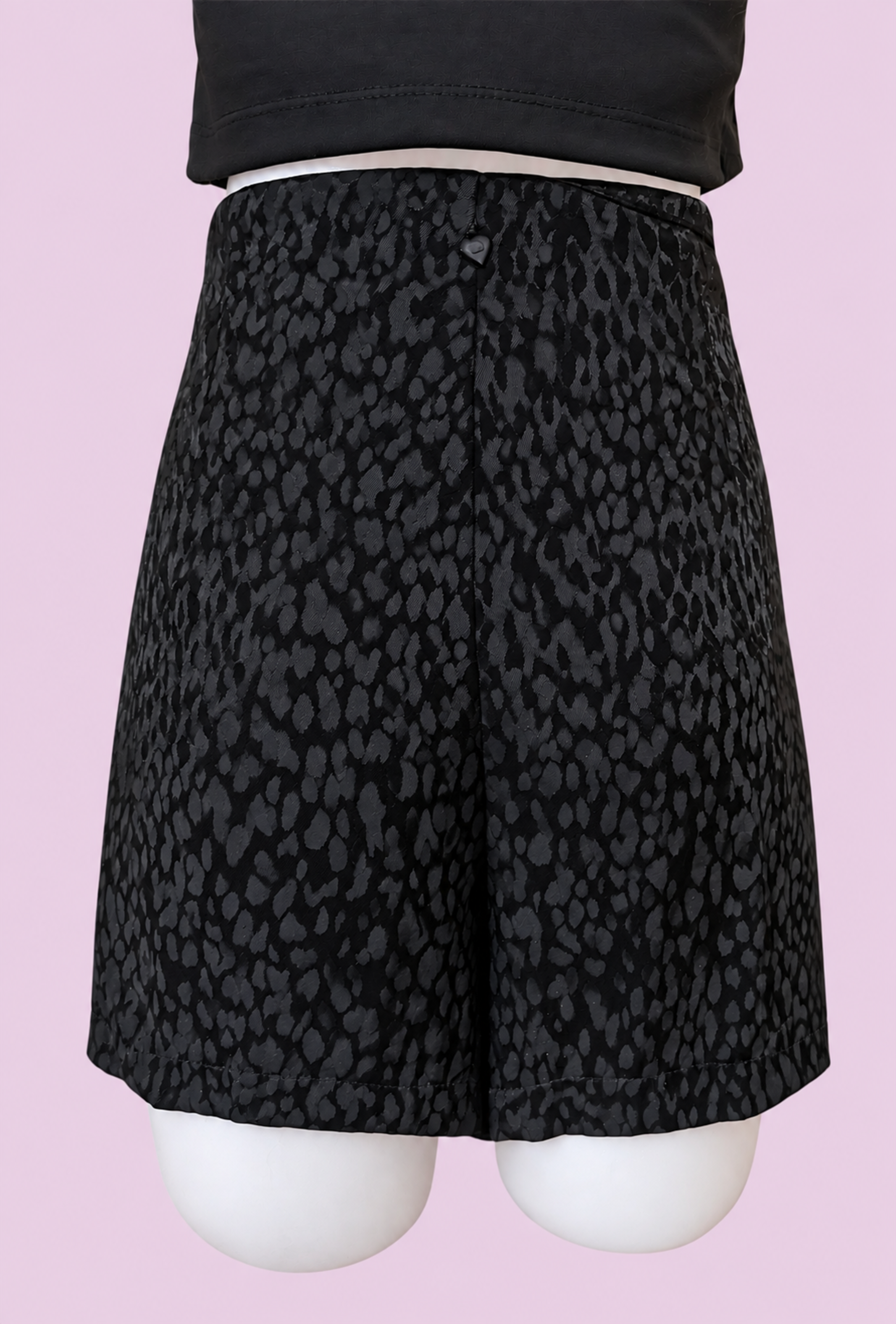 Falda Short Negra-1
