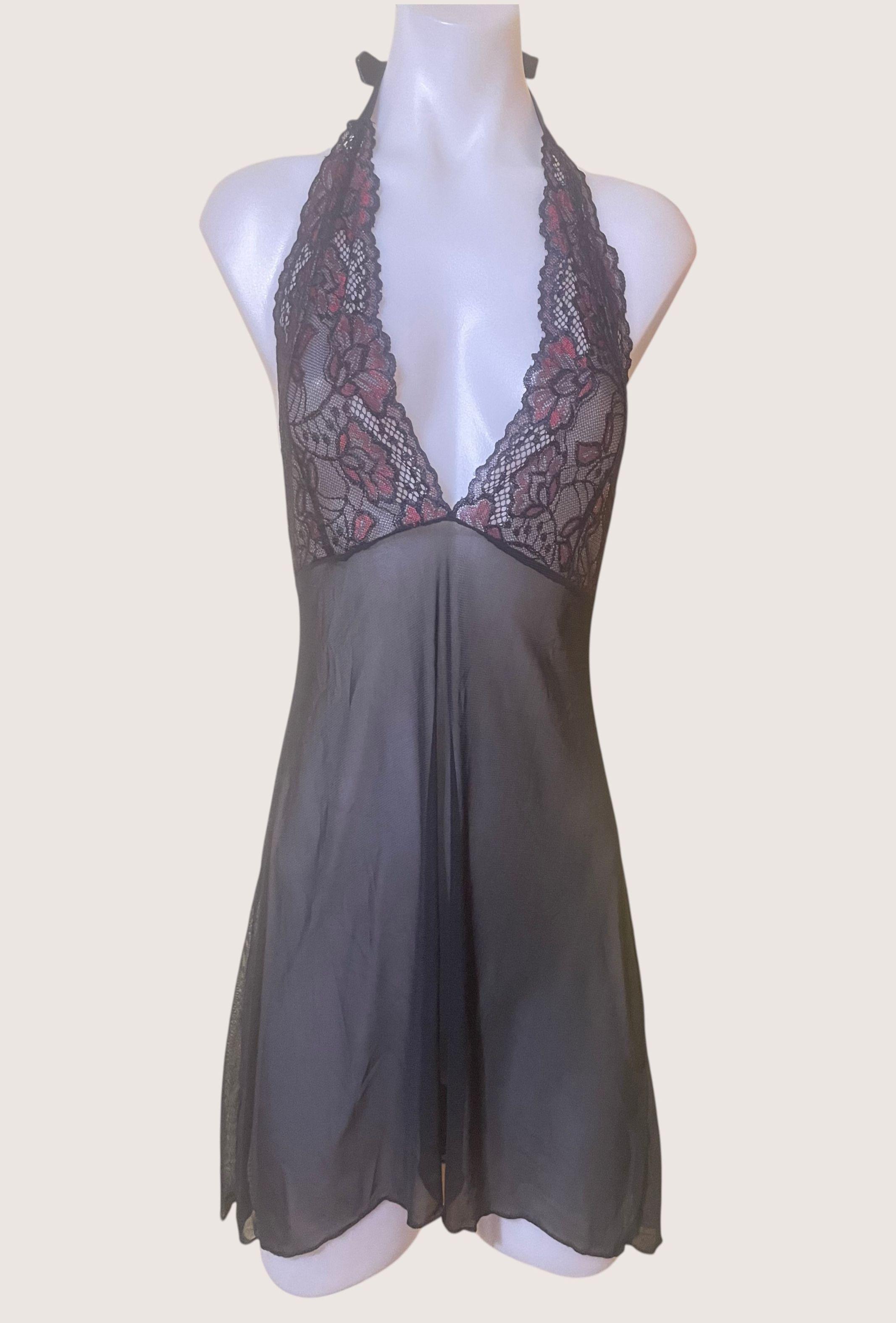 Pack Lencería Sensual Mujer – 5 Prendas Nuevas Sin Uso | Babydoll, Bodys de Malla y Body Stocking-4