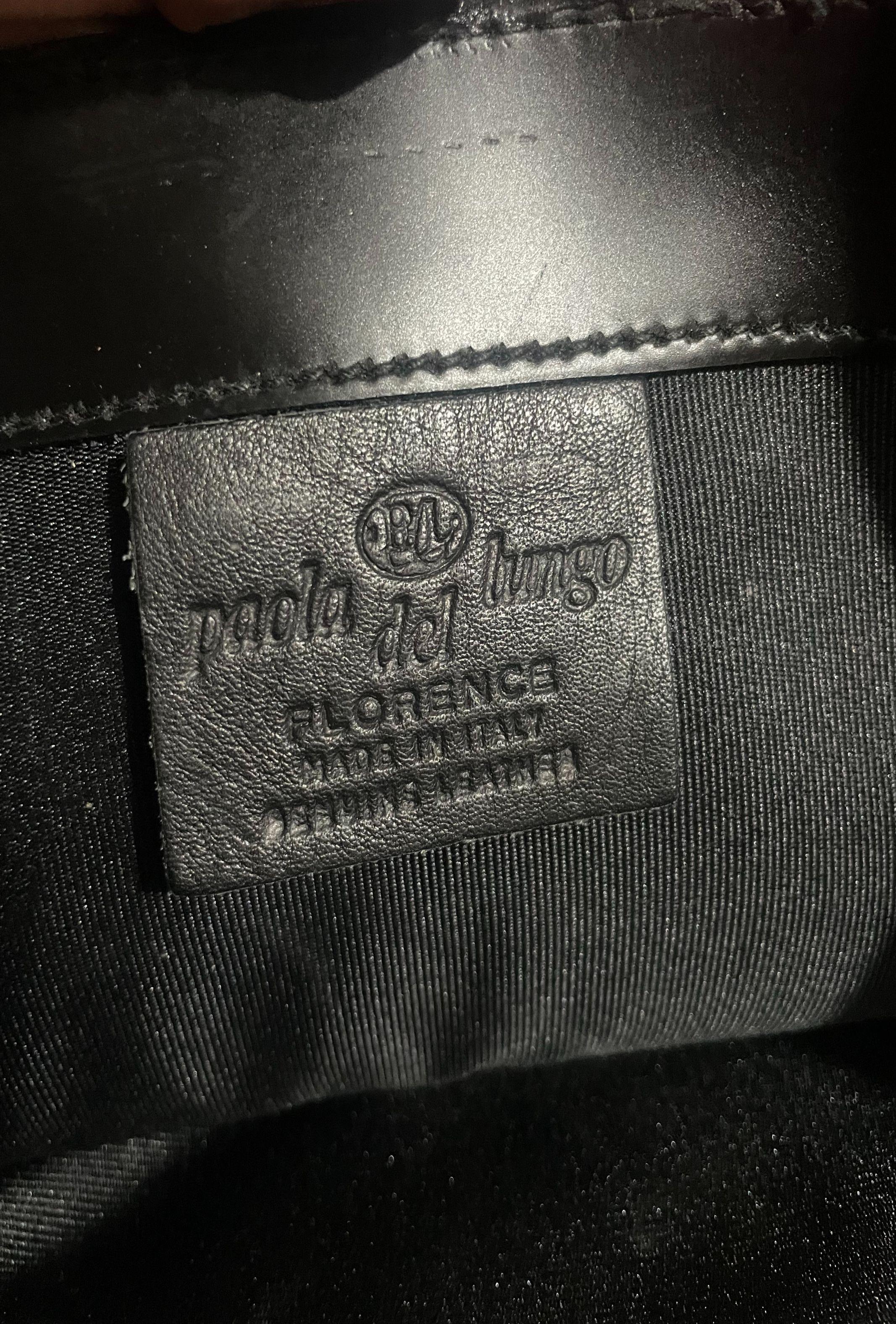 Cartera Paola del Lungo Negra-3