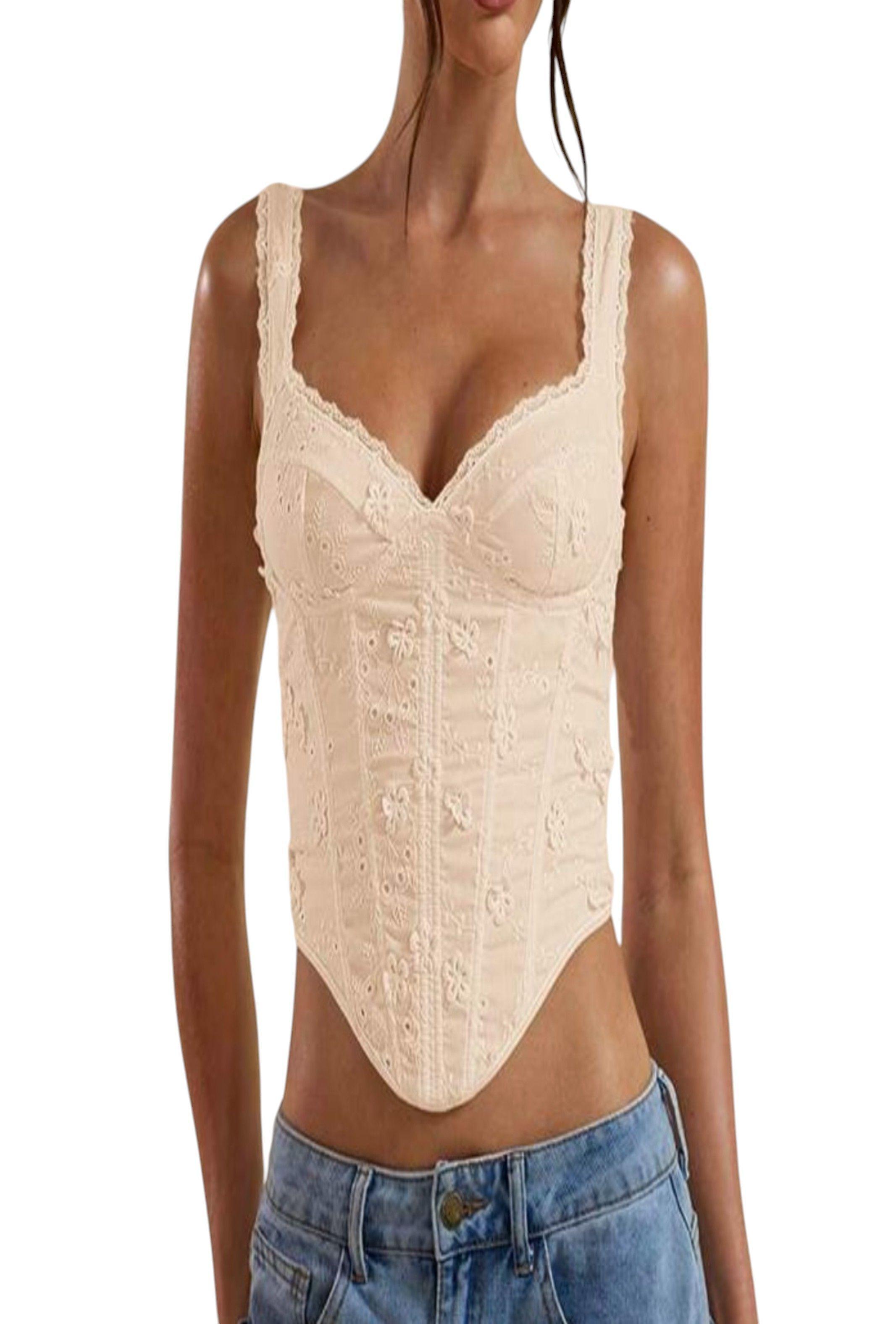 Top Beige Mujer-3