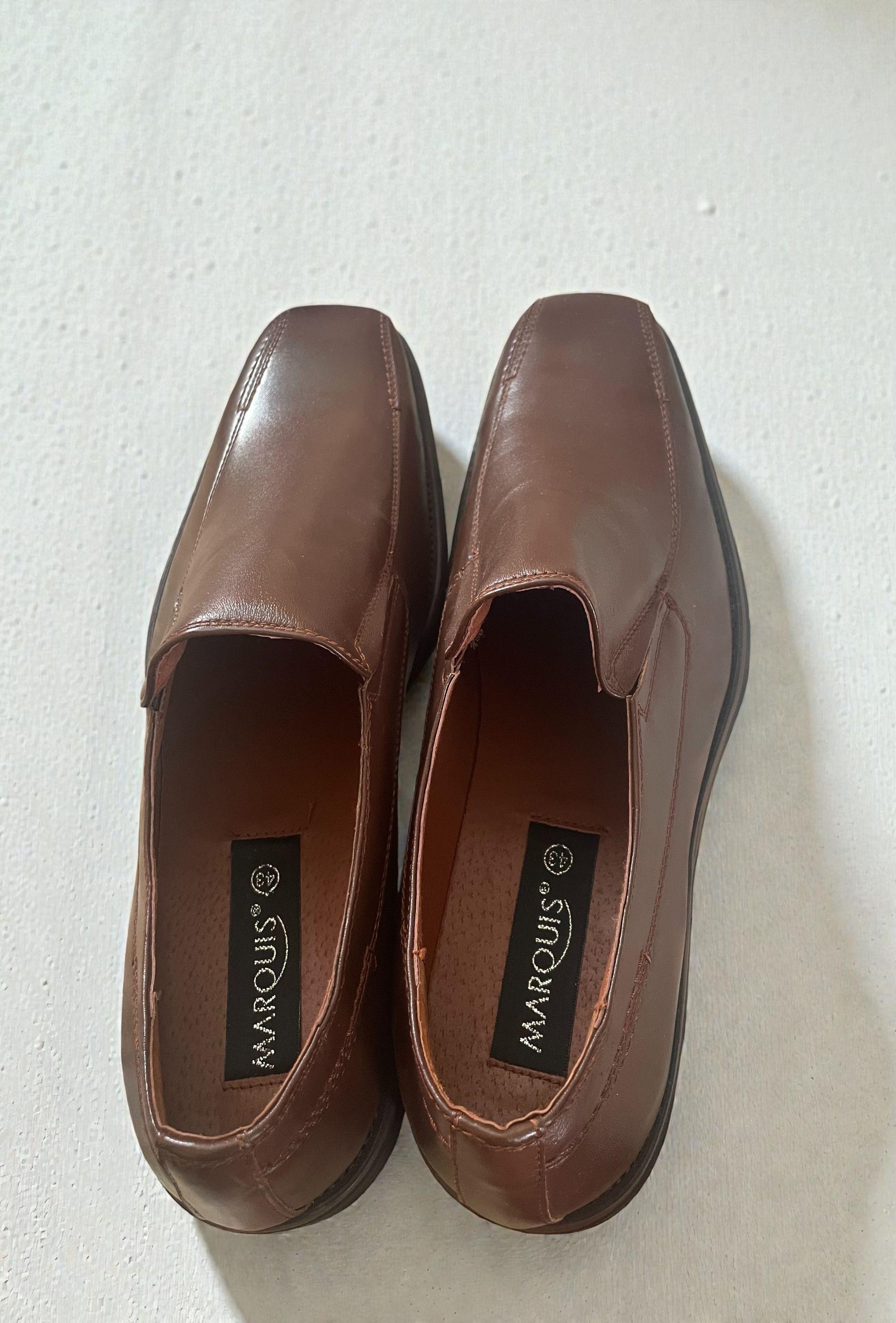 Zapatos Formales Hombre Café – Nuevos Sin Uso-3