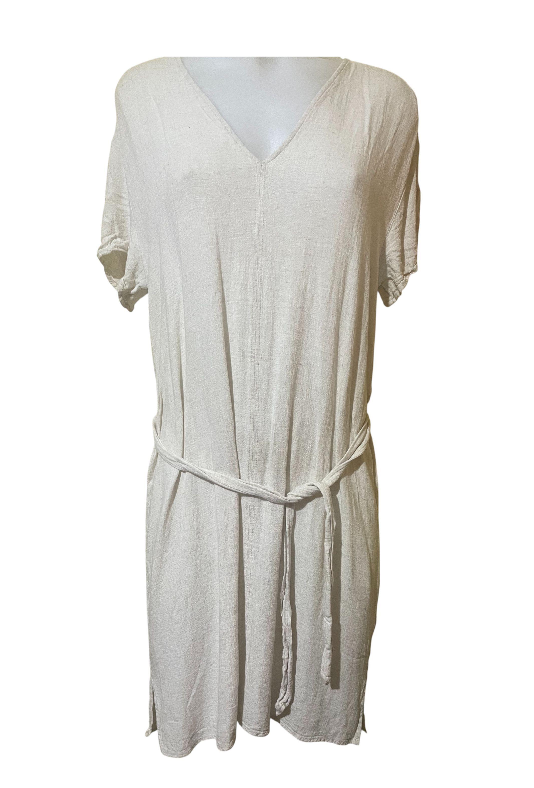 Vestido Casual de Tela Ligera-2