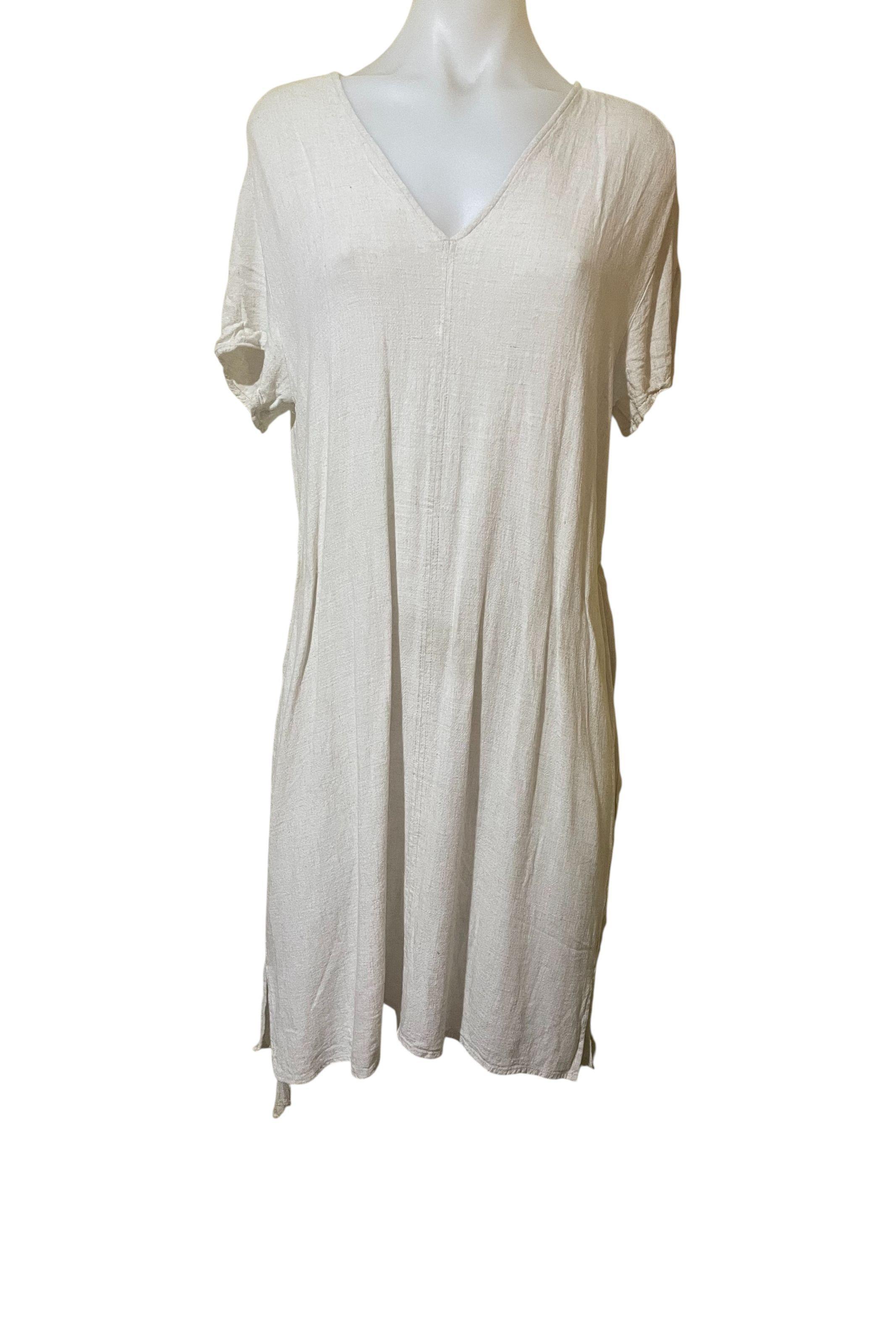 Vestido Casual de Tela Ligera-0