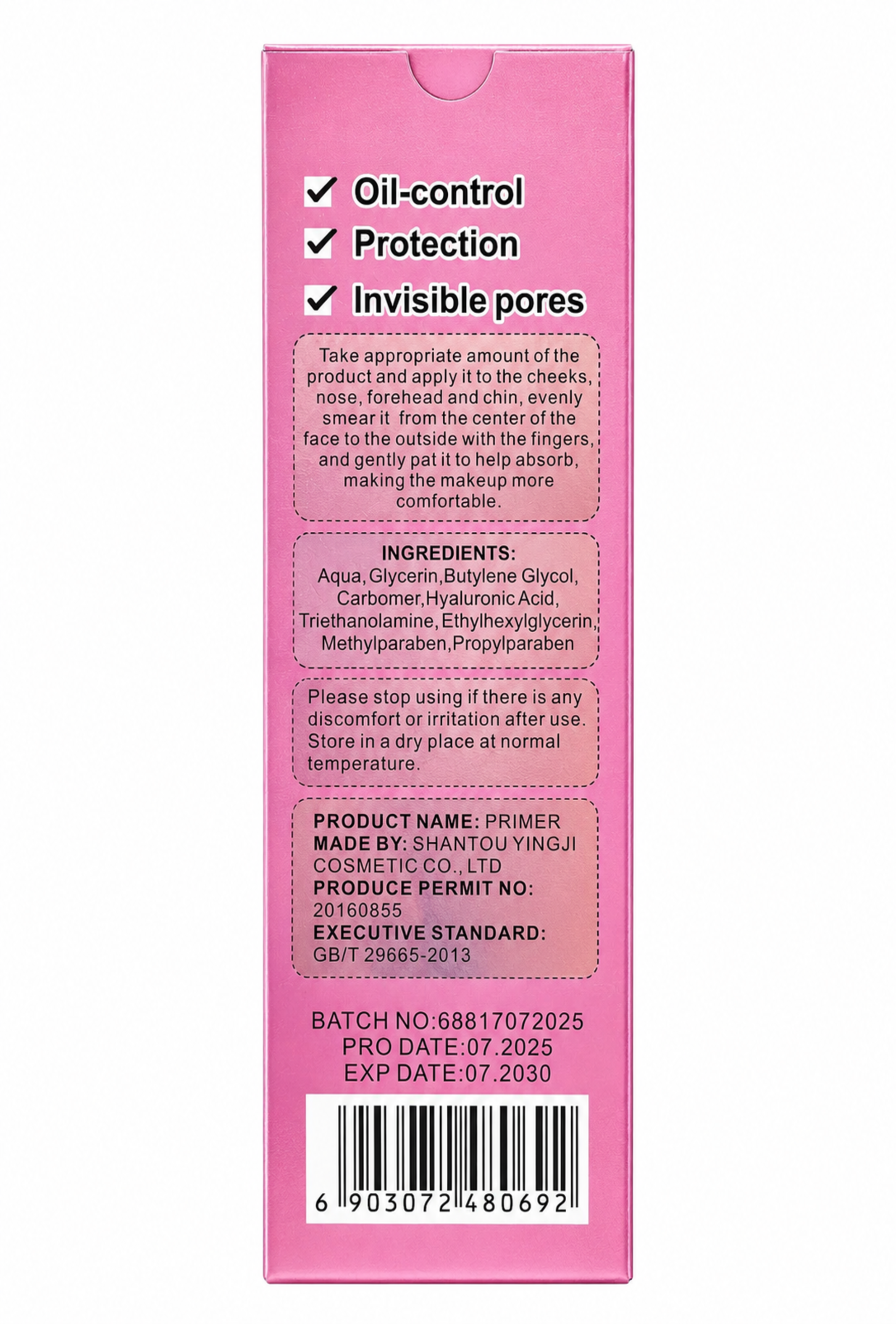 Controla el Brillo y Minimiza Poros | Primer Hidratante Kiss Beauty-2