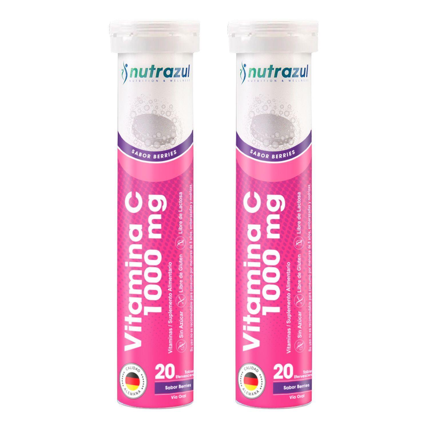 Vitamina C 1000 mg - Pack 2 unidades .-0