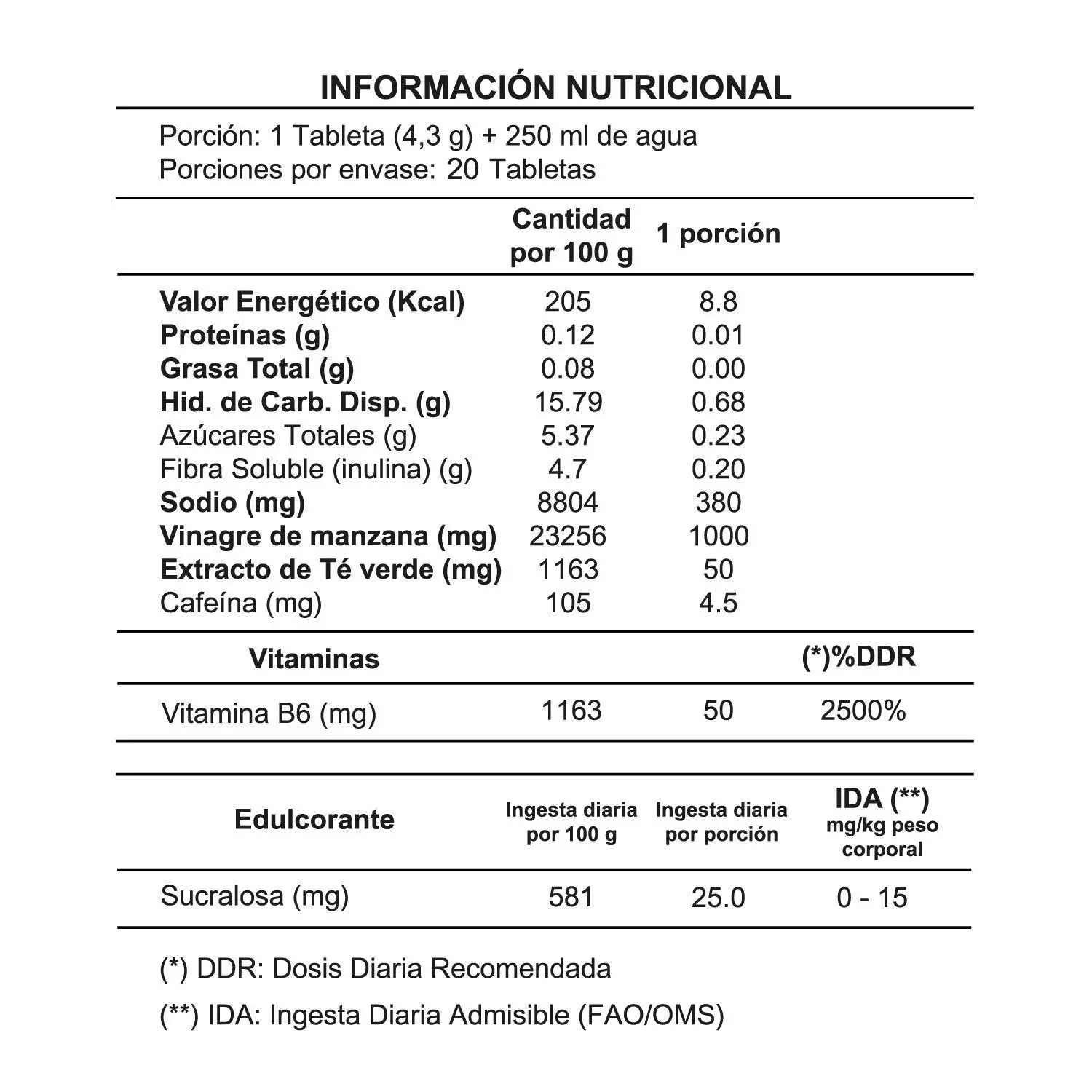 Calcio Magnesio (3) + Vinagre de manzana 1000 mg (3)  - Pack 6 unidades.-2