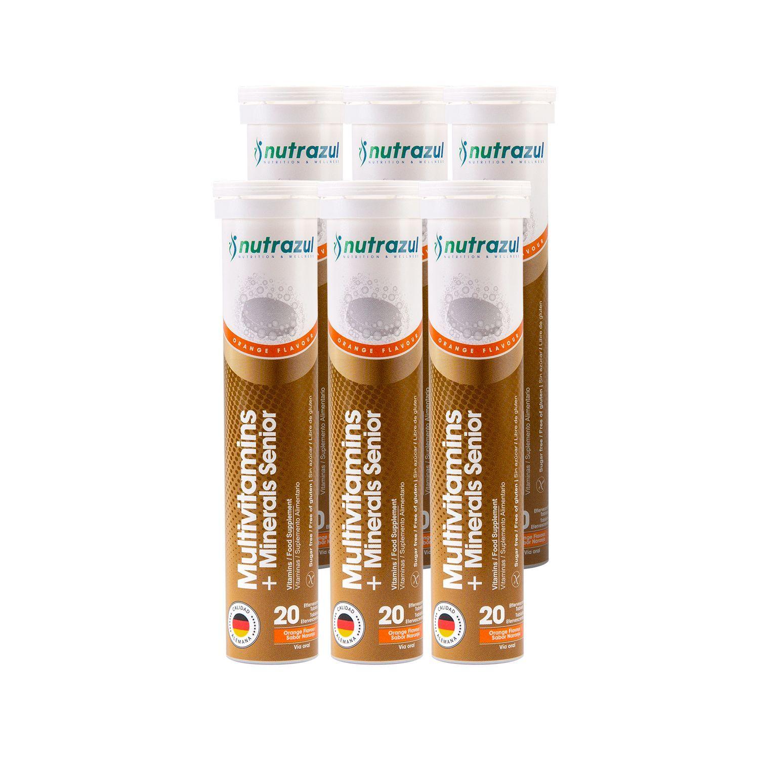 Multivitamínico - Multivitamins + Minerals Senior -Pack 6 Unidades.-0