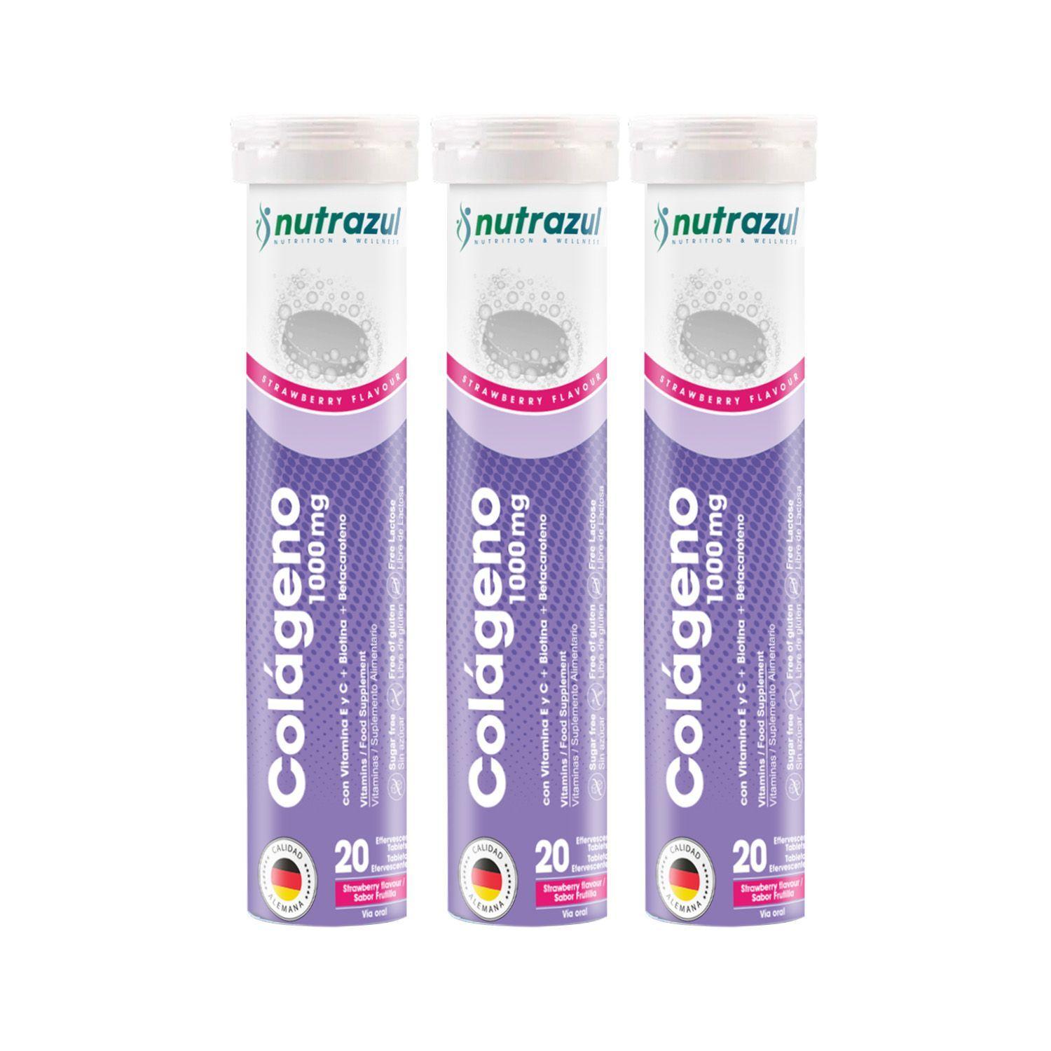 Colágeno Marino Hidrolizado 1000 mg - Pack 3 unidades  -0