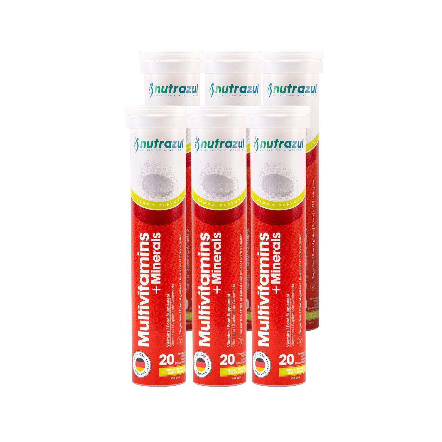 Multivitamínico Multivitamins + Minerals - Pack 6 Unidades.-0