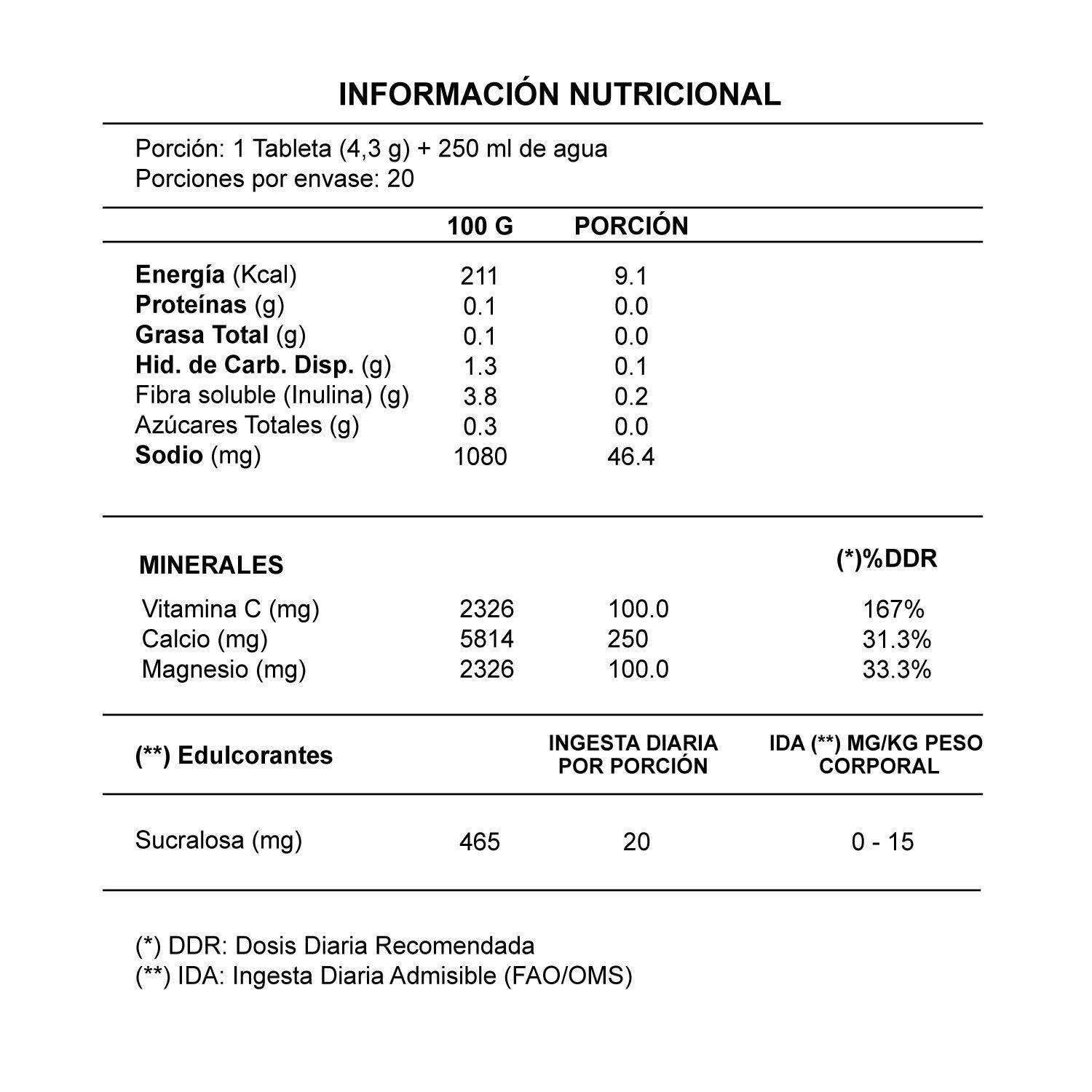  Vitamina C 1000 mg berries (3) + Calcio - Magnesio (3)  - Pack 6 unidades.-2