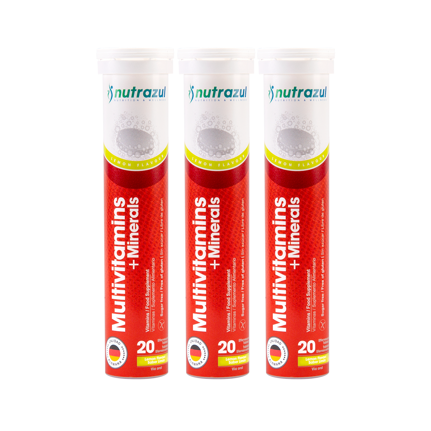 Multivitamínico - Multivitamins + Minerals - Pack 3 unidades.-0