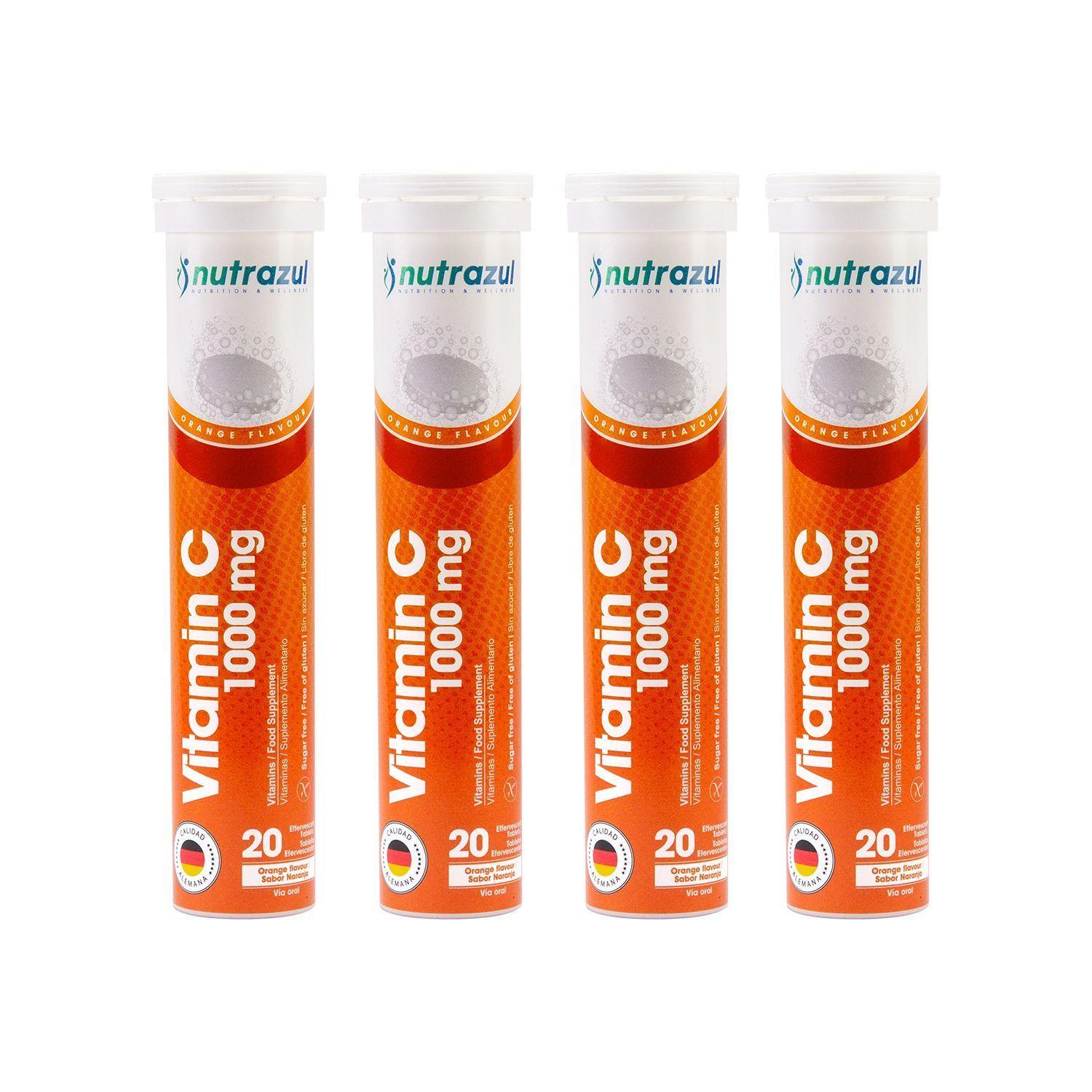 Vitamina C 1000 Mg - Pack 4 Unidades.-0