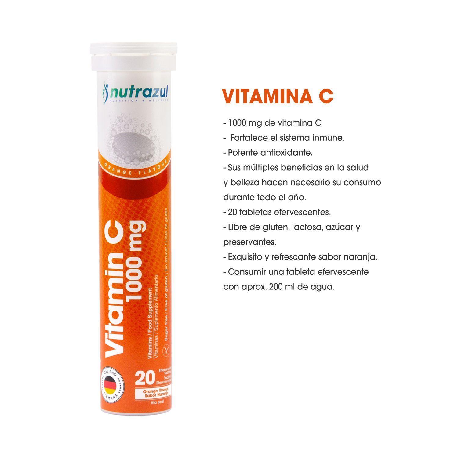 Vitamina C 1000 Mg - Pack 4 Unidades.-2